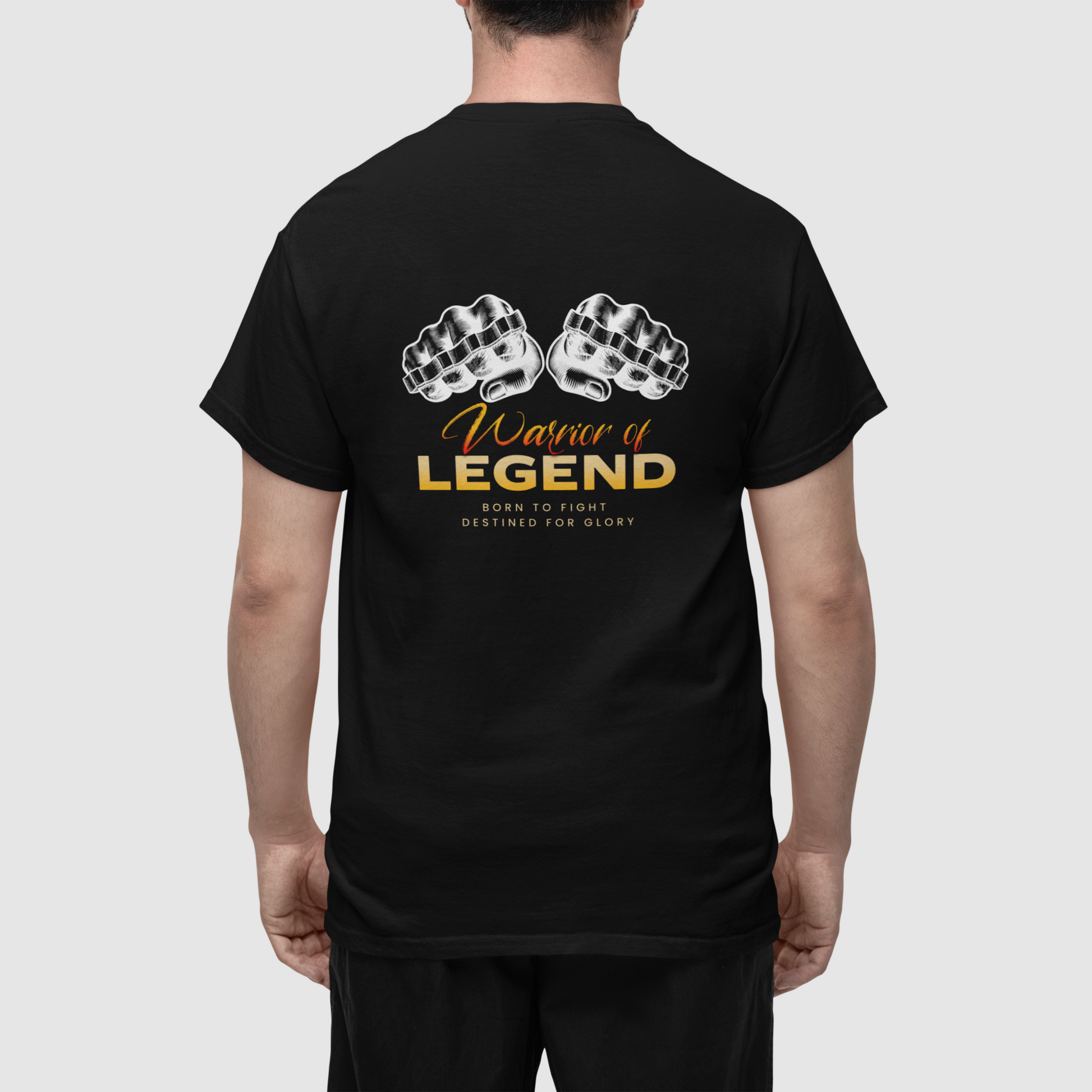Personalized Premium Classic Fit Cotton Tee (Warrior Of Legend) - Weave West