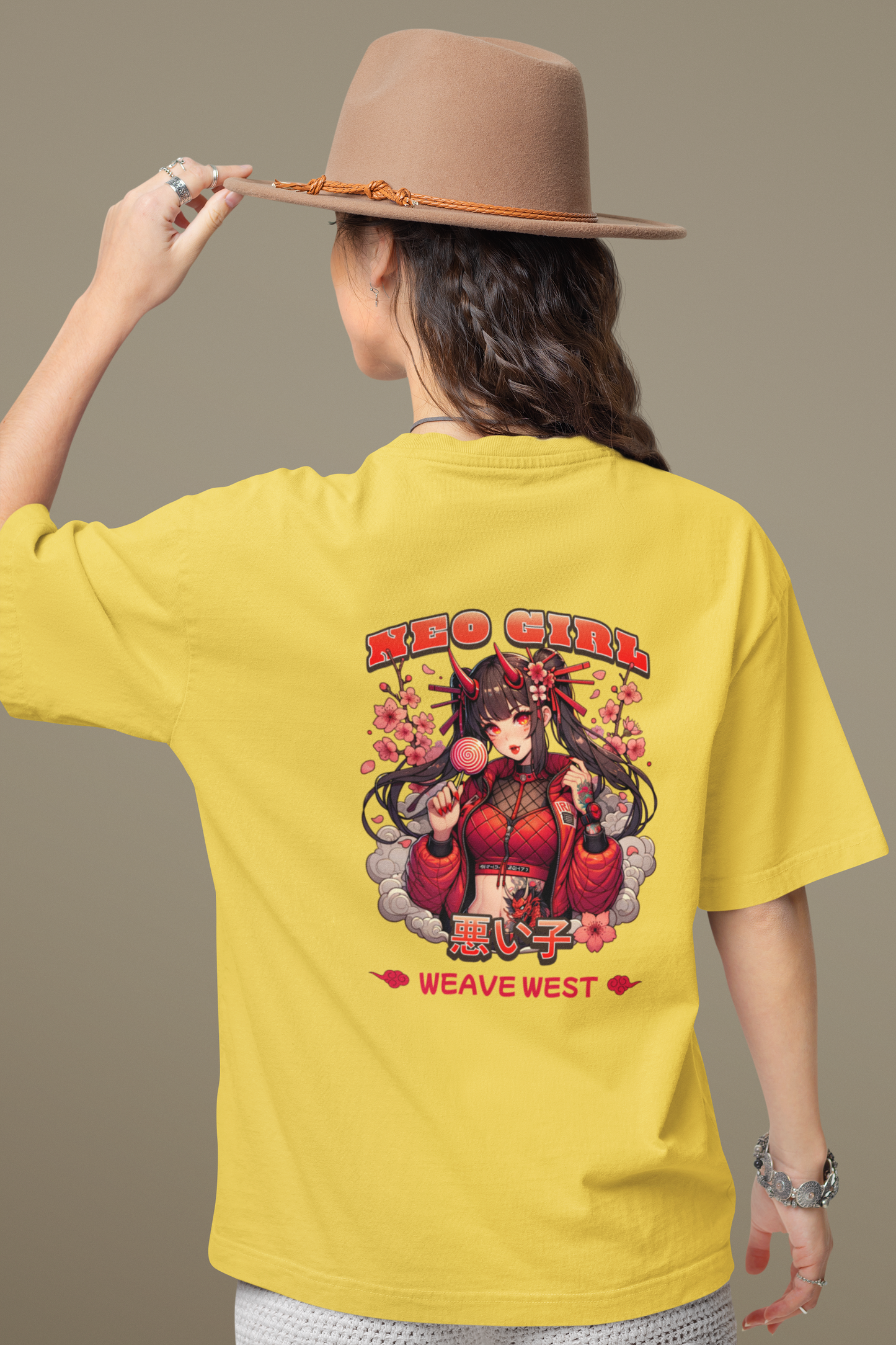 Soft Cotton Tee Neo Girl - Weave West