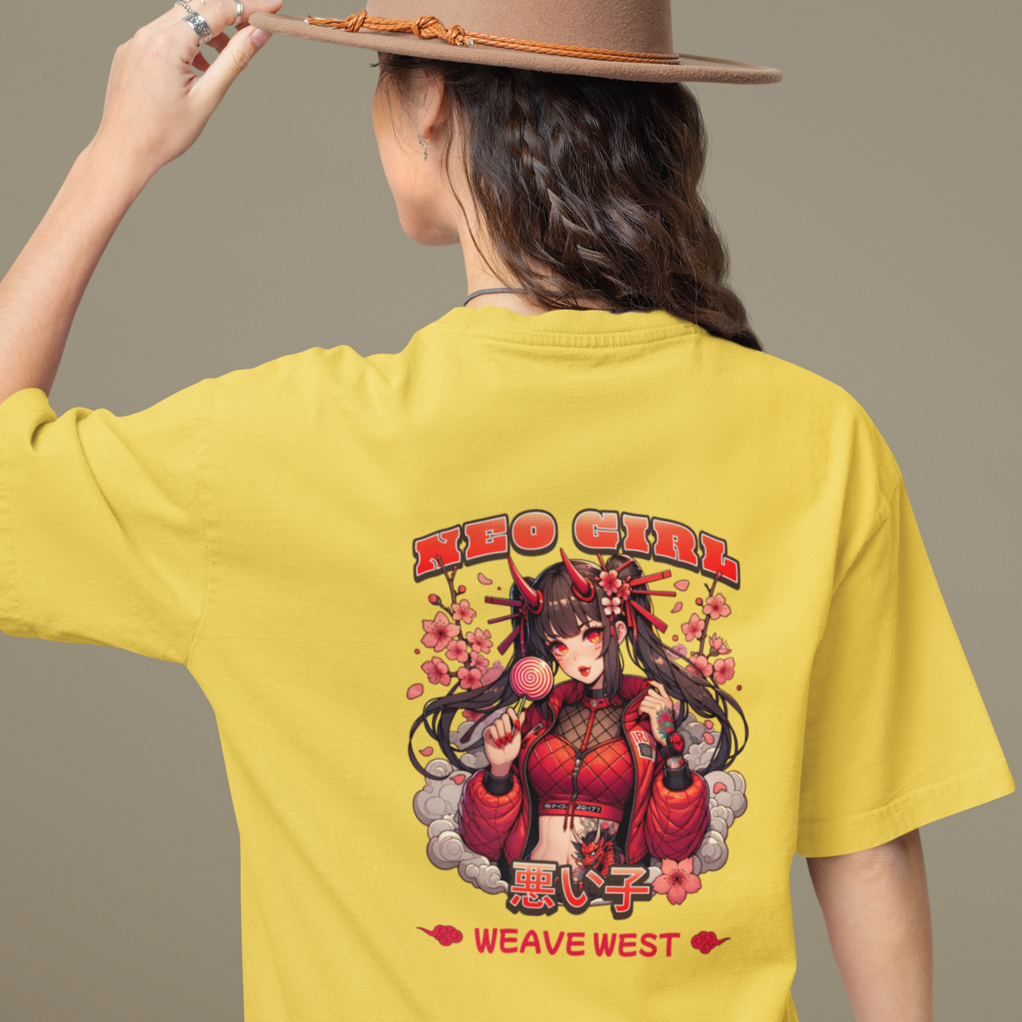 Soft Cotton Tee Neo Girl - Weave West