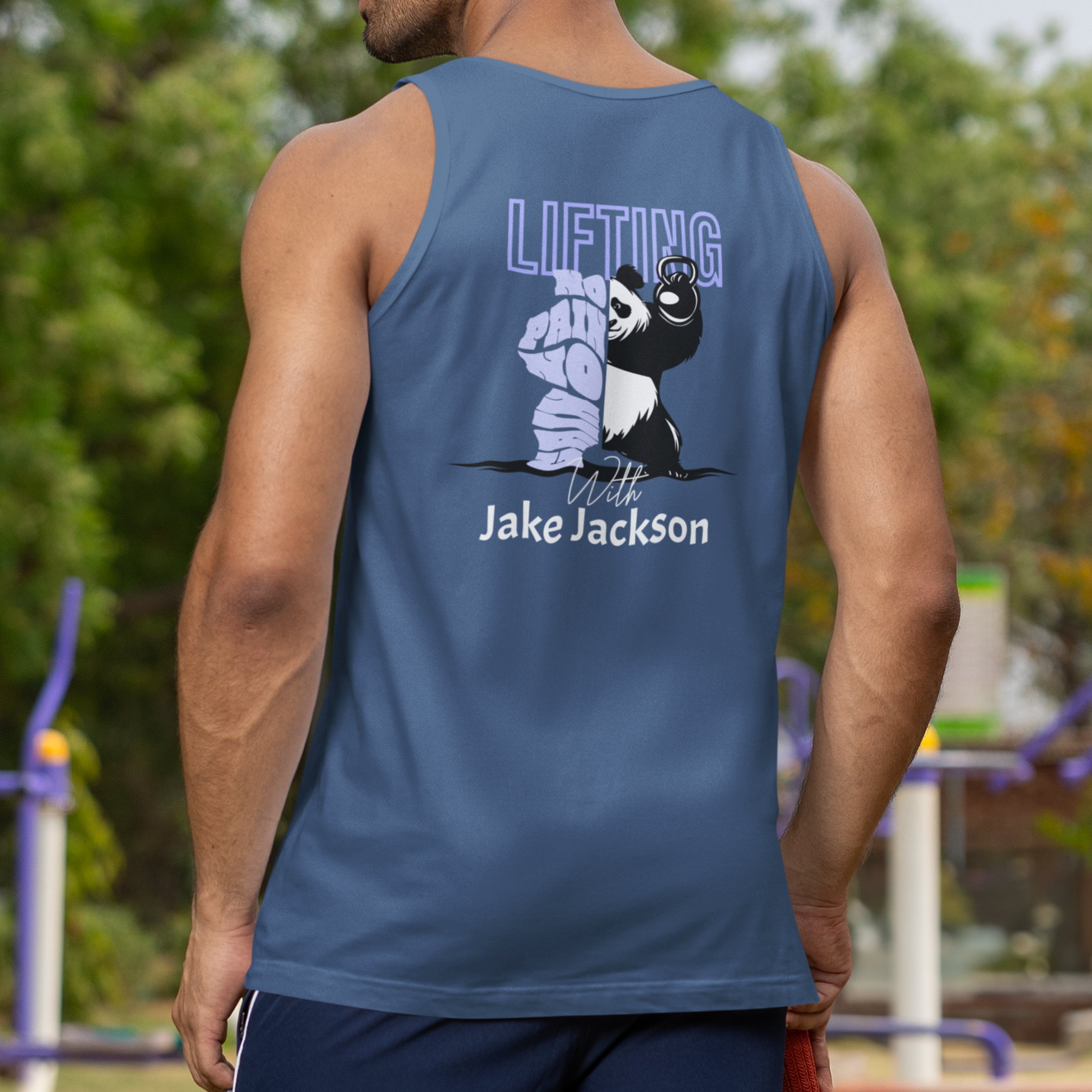 Personalized Polyester Body Fit Tank (Lifting) - Weave West