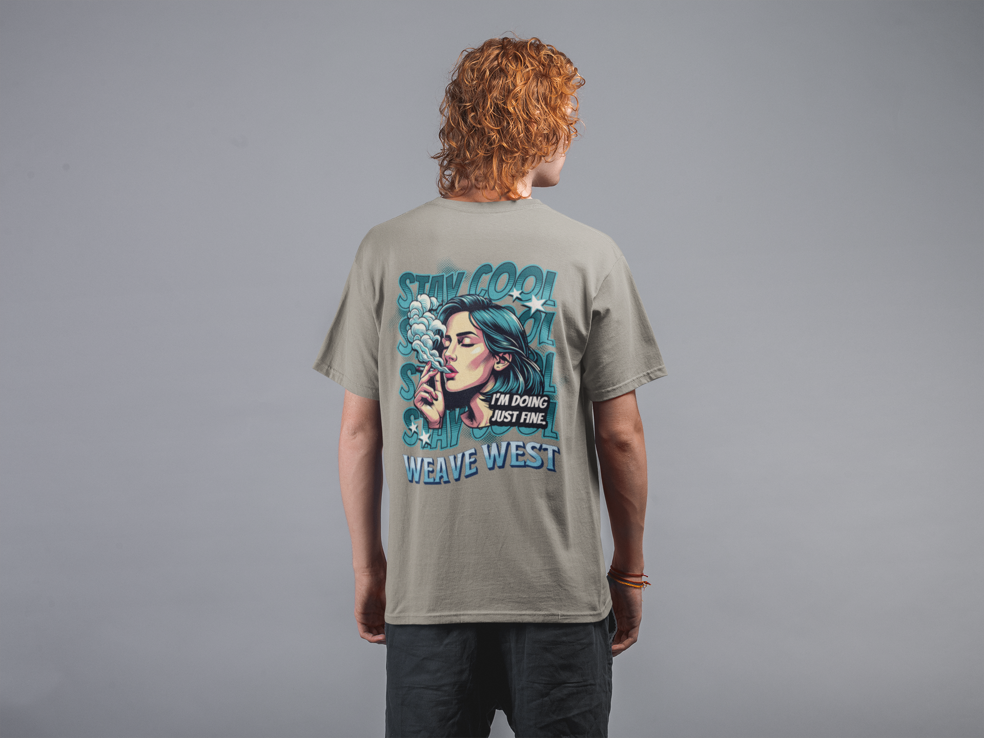 High Quality Cotton Oversized Loose-Fit Tee (Stay Cool) - Weave West