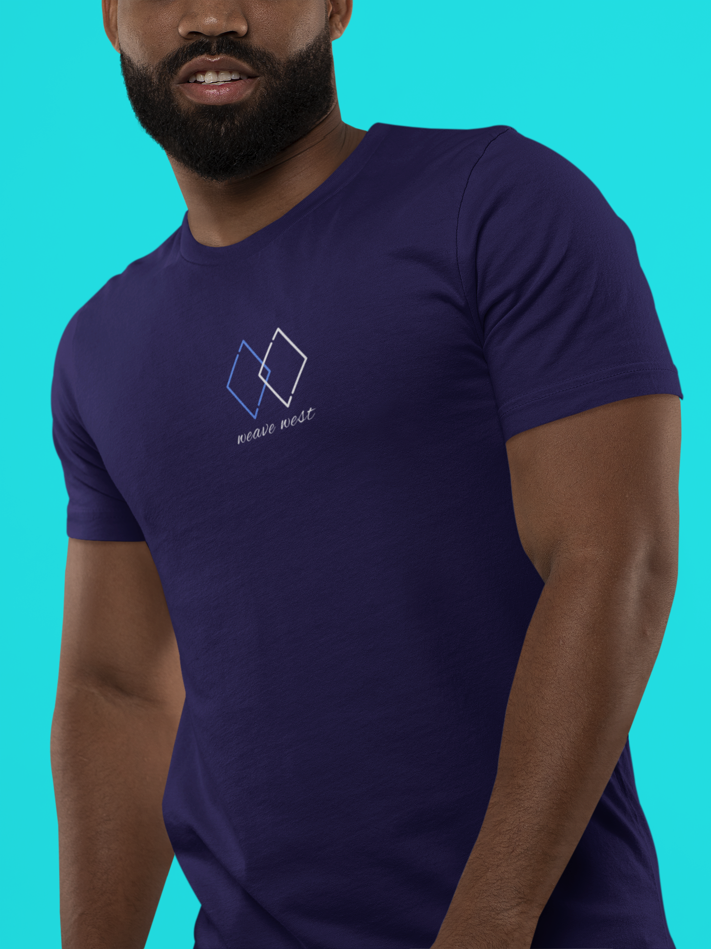 Wrinkle Free Polyester Slim Fit Tee (Number 1) - Weave West