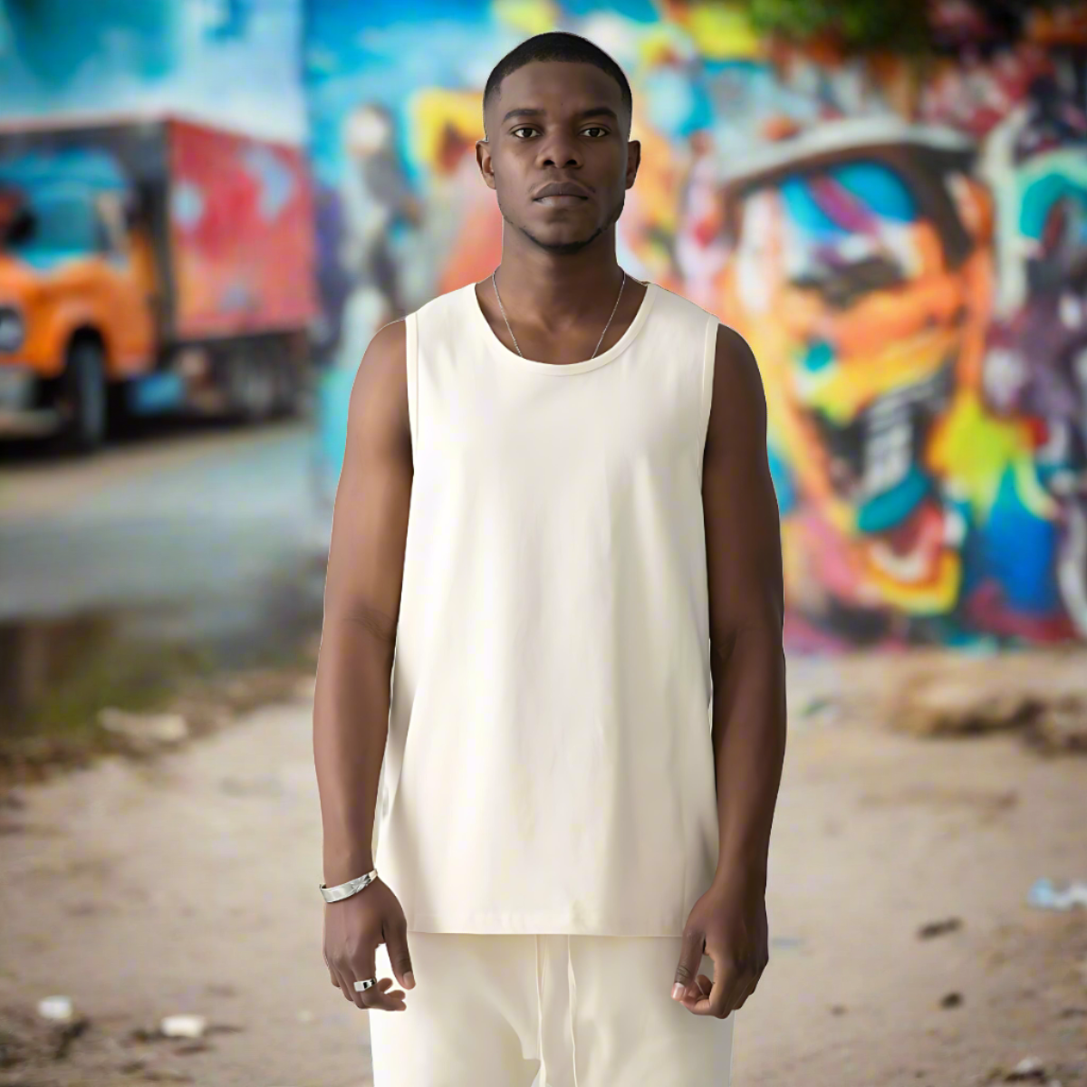 High Quality Oversized Cotton Longline Loose Tank (New York) 6 colors - Weave West