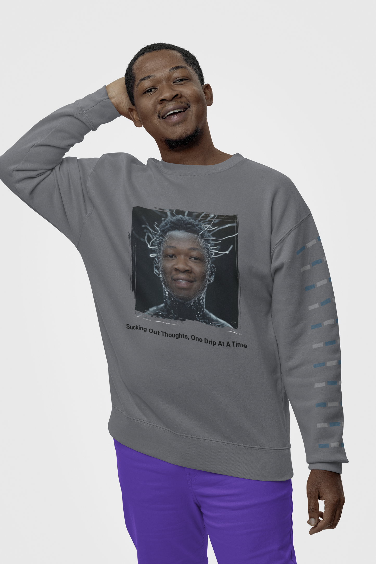 Men Custom Sweater (Leeches) - Weave West