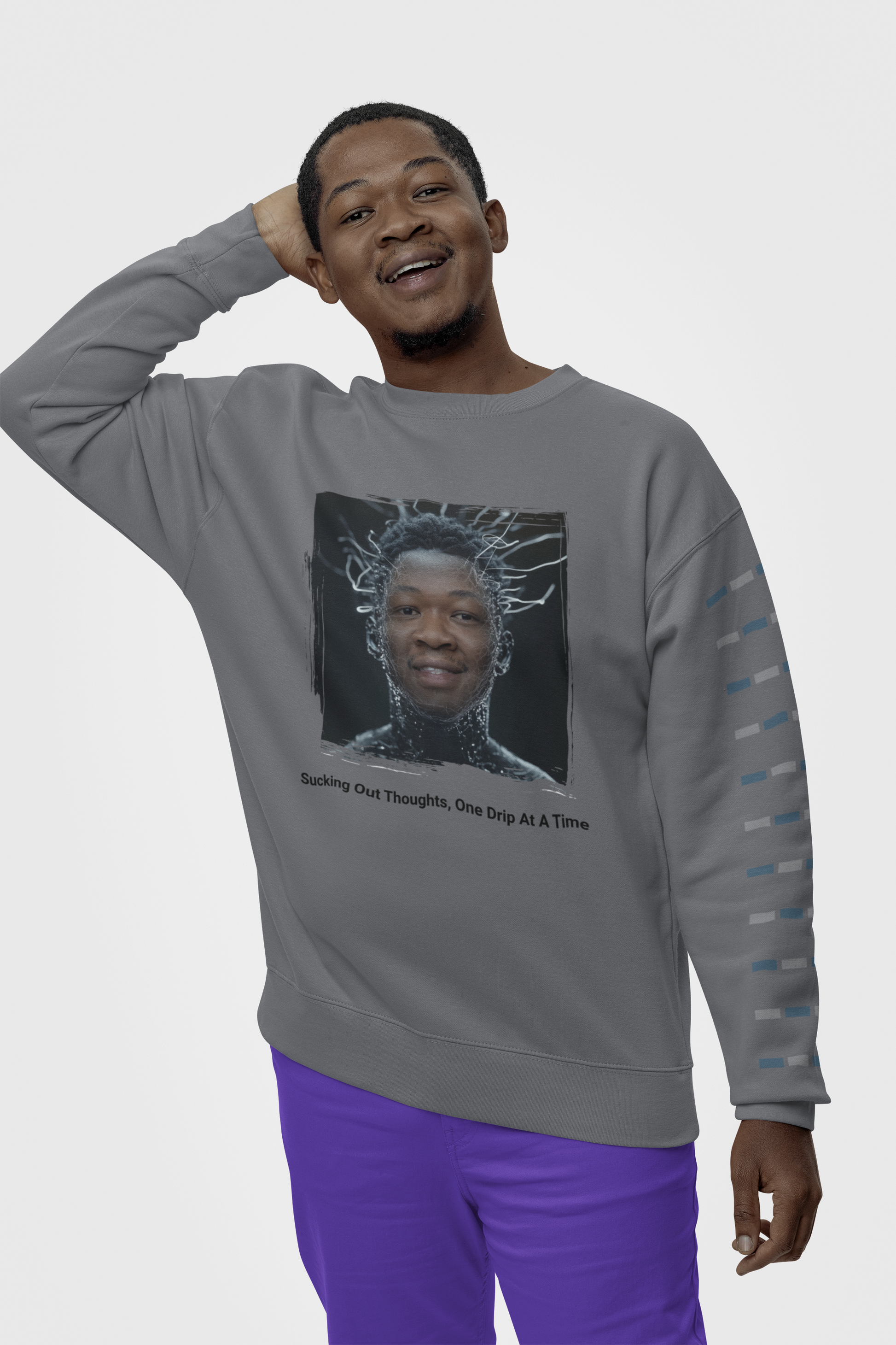 Men Custom Sweater (Leeches) - Weave West