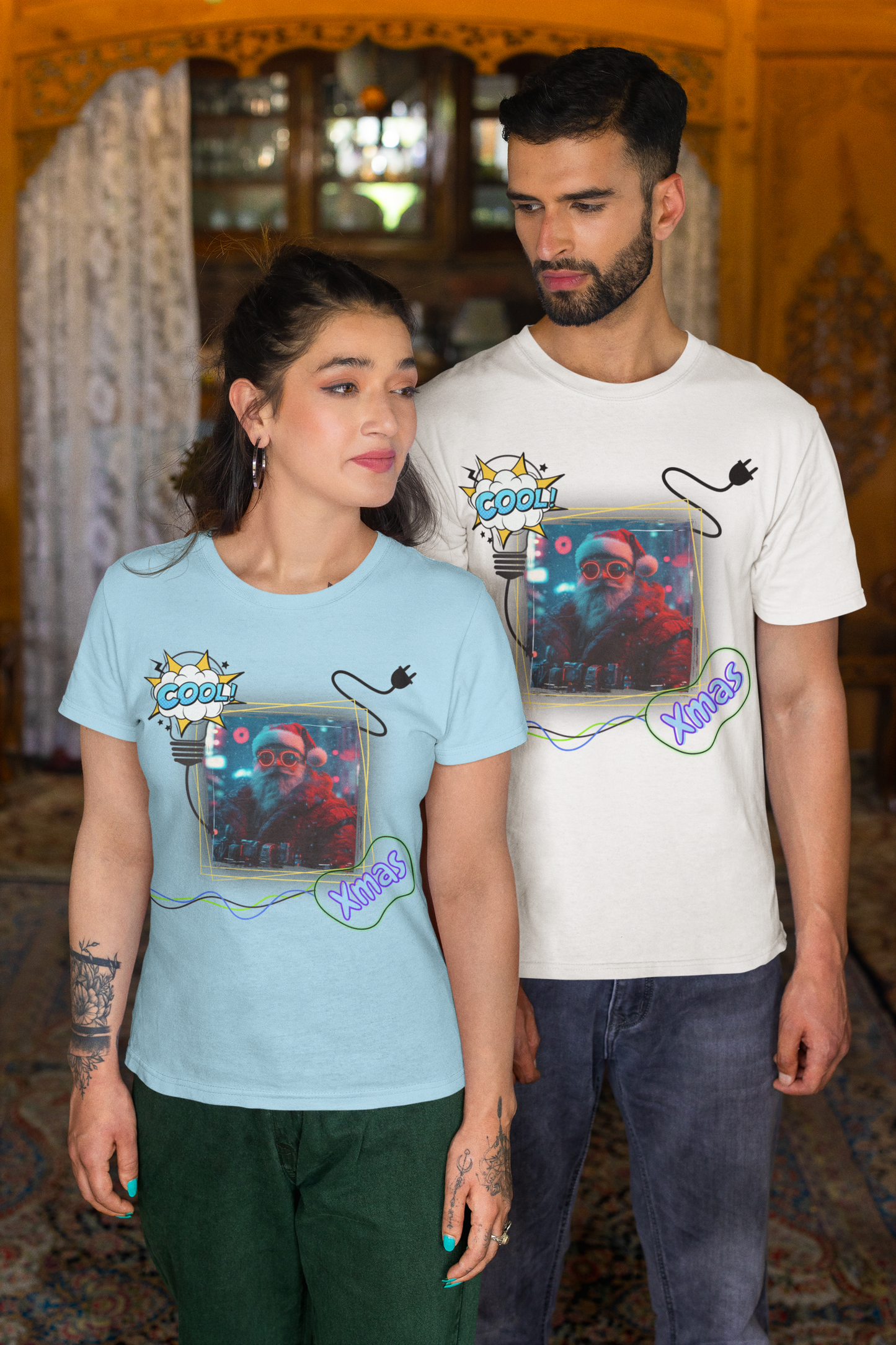 Xmas graphic t shirts, cool Xmas tshirts