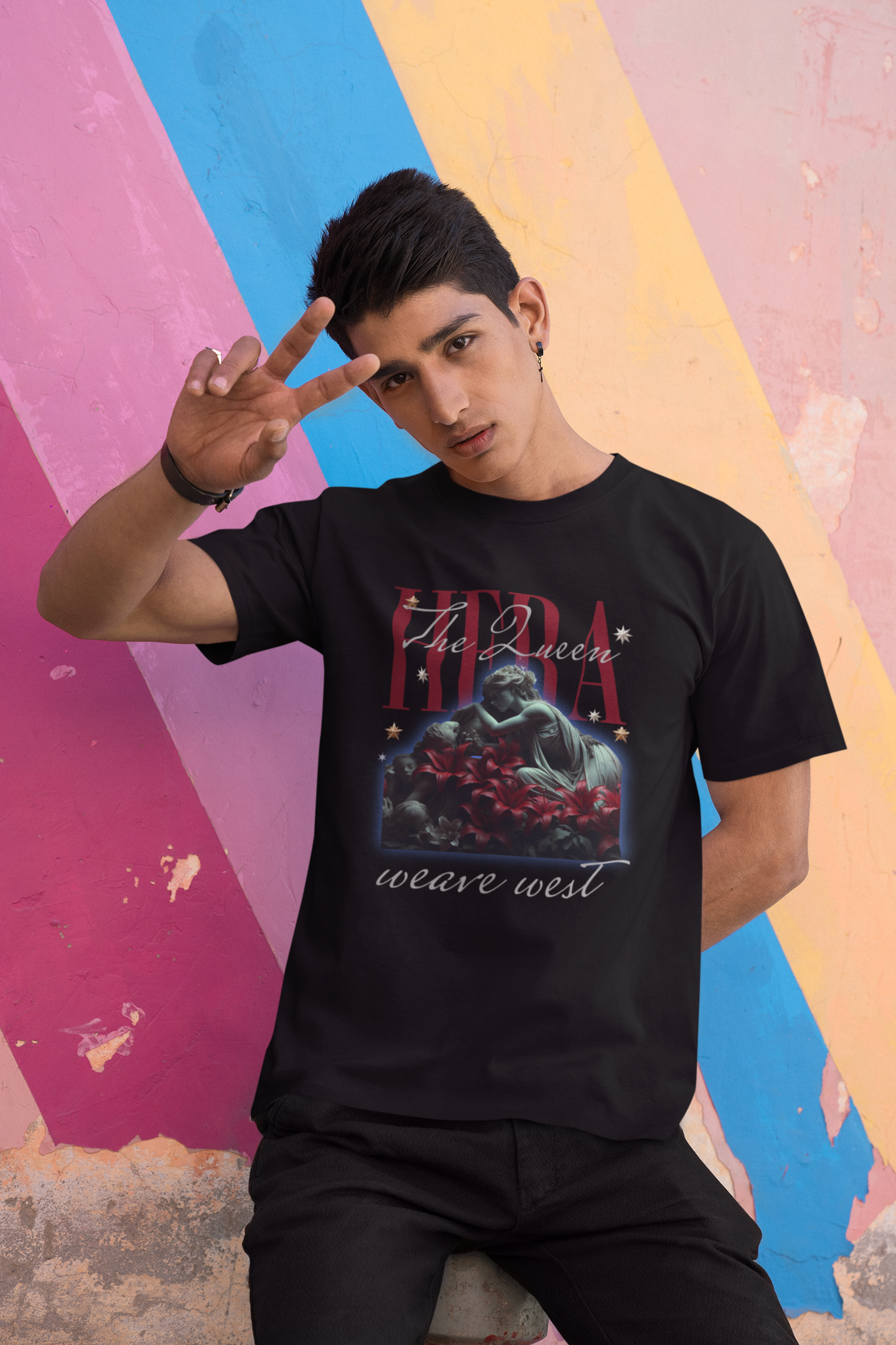 Soft Cotton Oversized Loose-Fit Tee (Hera) - Weave West