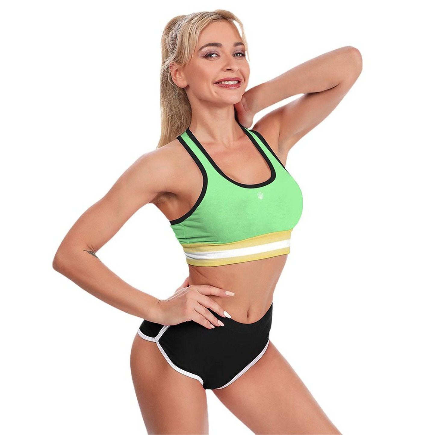 Casual Sports Bra Spring Meadow | Women Comfy Push Up Bra - Weave West