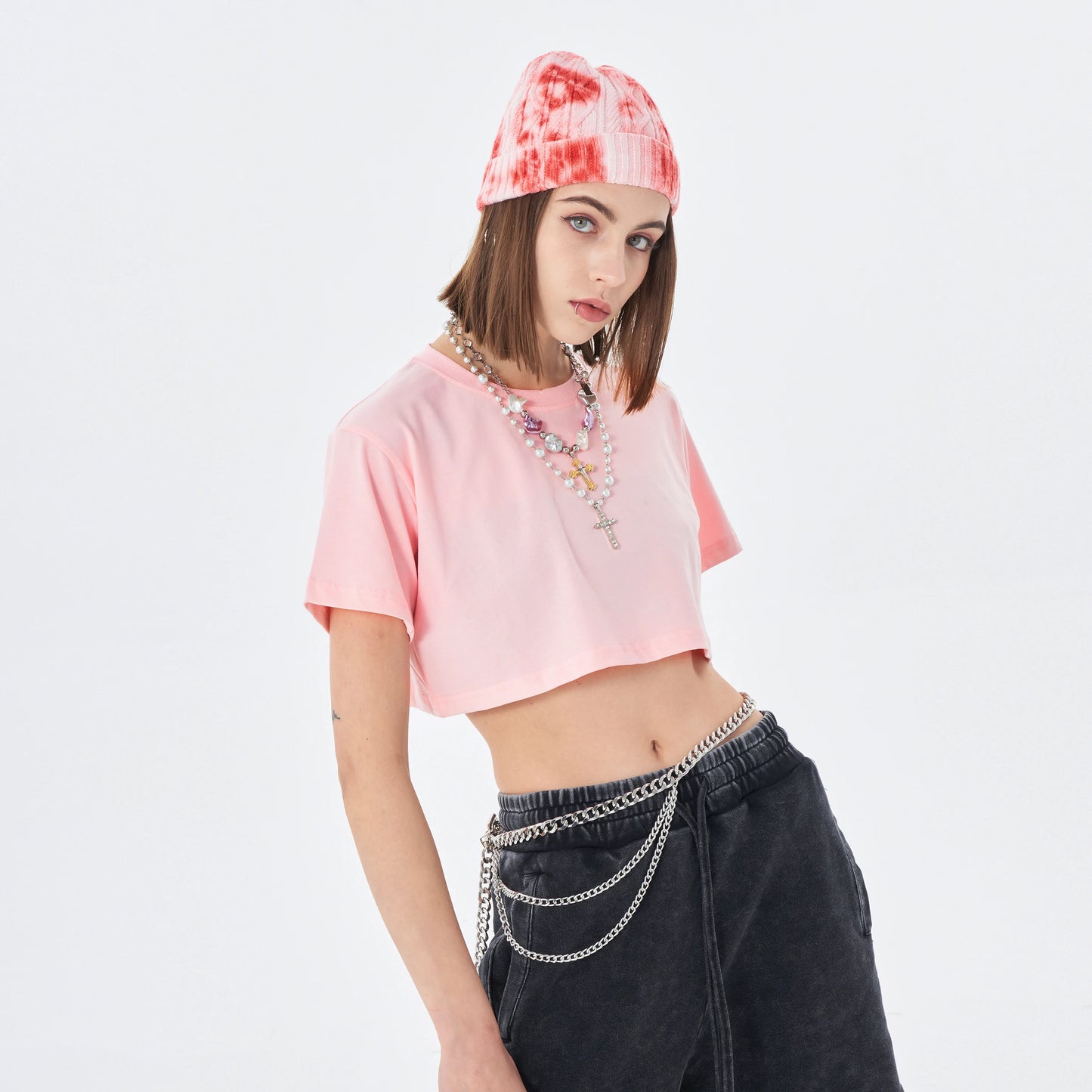 Soft Cotton Loose Crop Top Elizabeth - Weave West