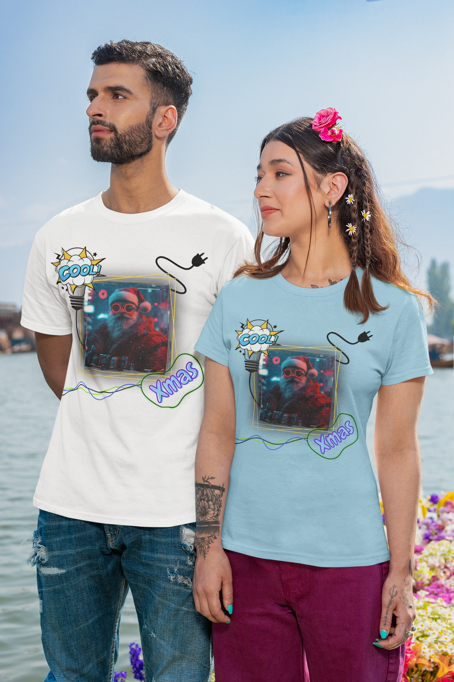 Xmas graphic t shirts, cool Xmas tshirts