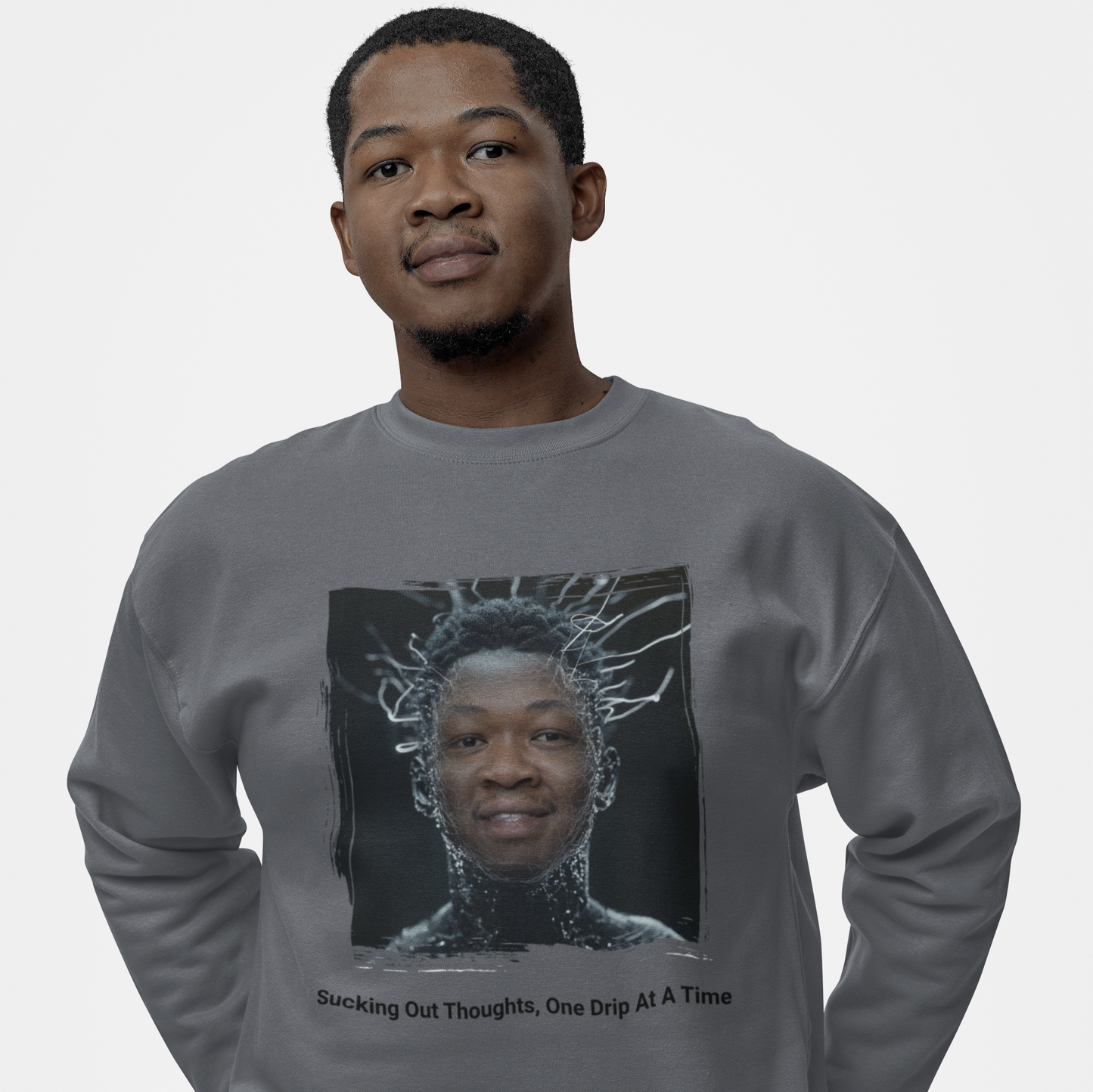 Men Custom Sweater (Leeches) - Weave West