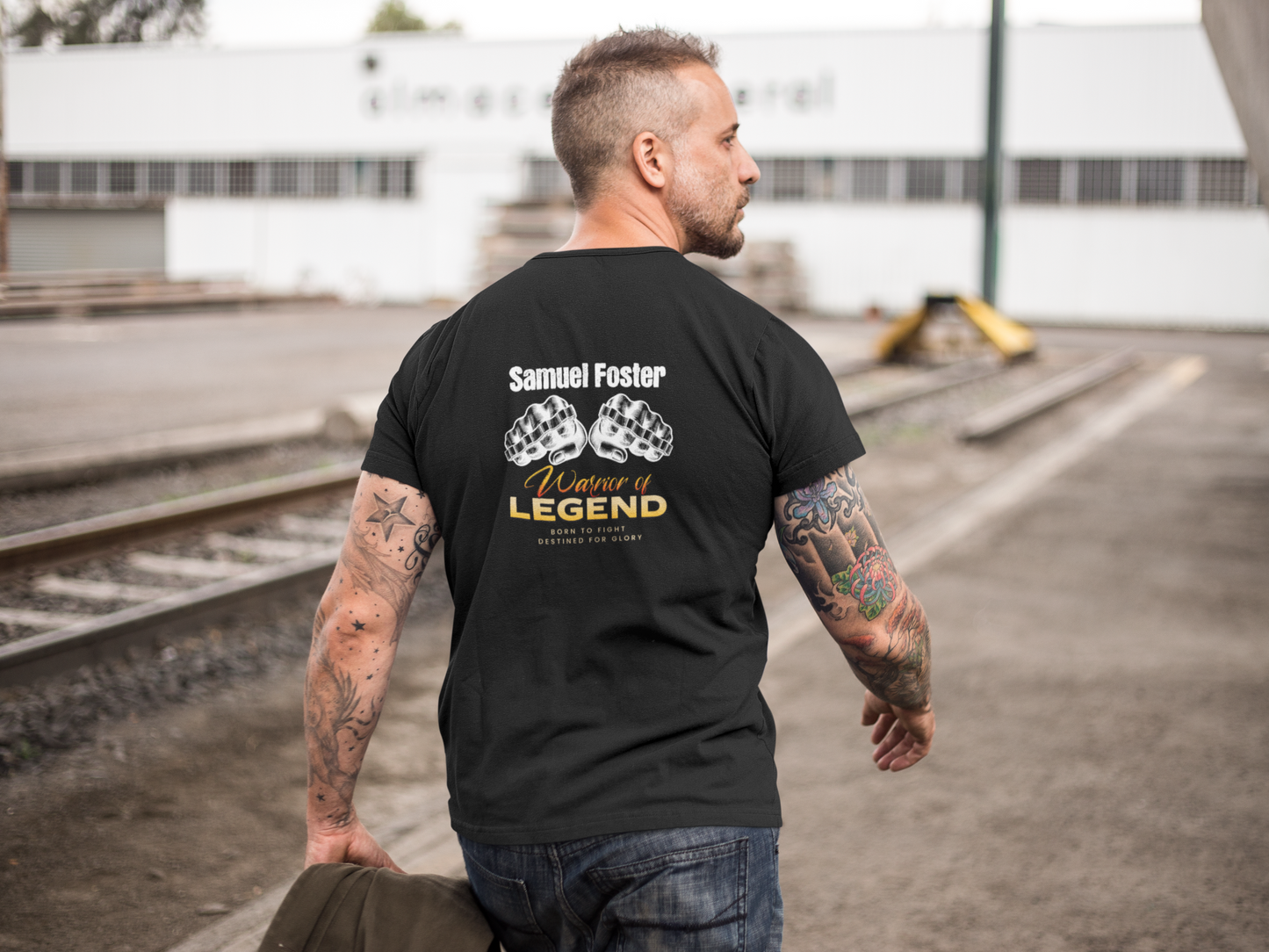 Personalized Premium Classic Fit Cotton Tee (Warrior Of Legend) - Weave West