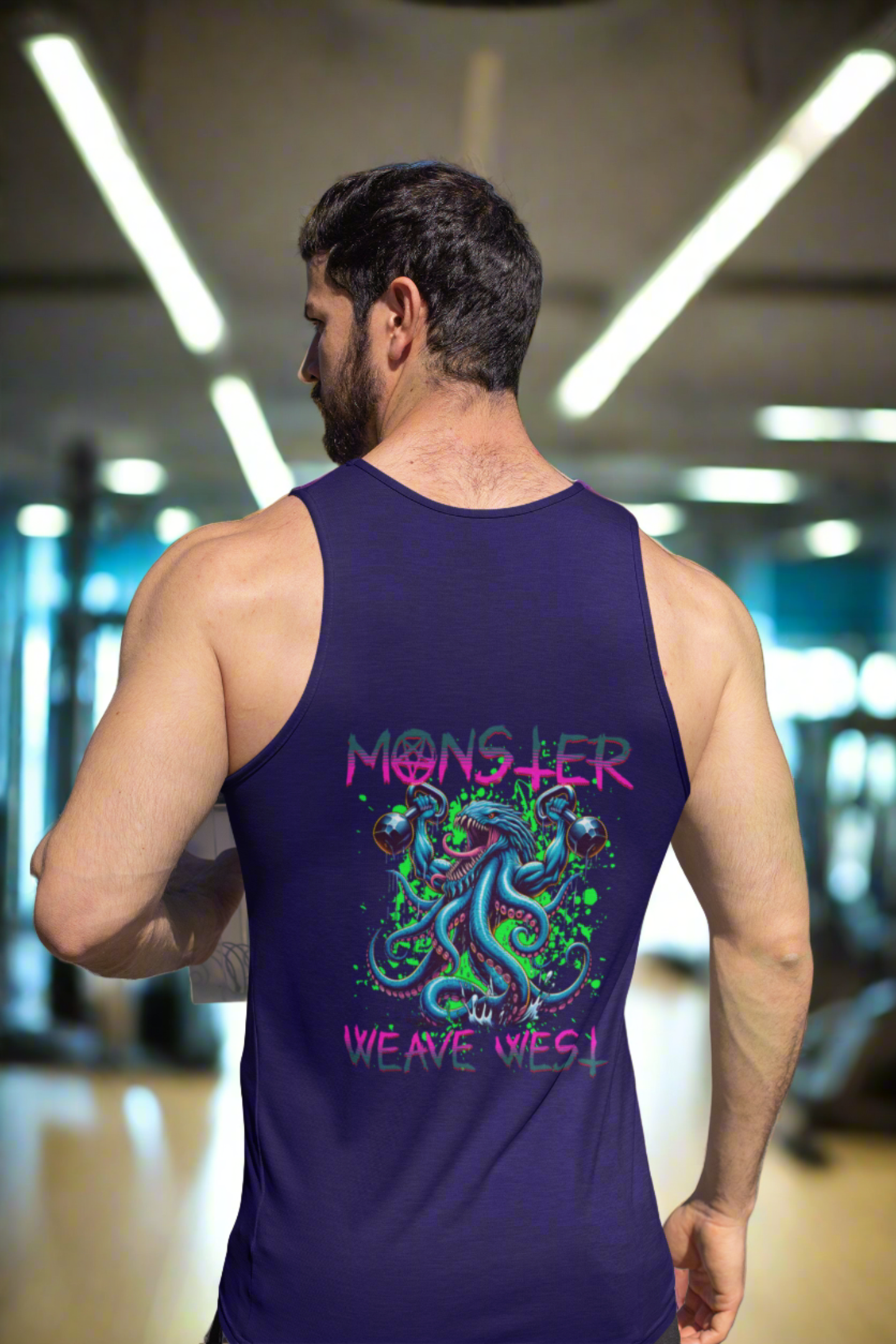 Polyester Body Fit Tank (Monster) - Weave West