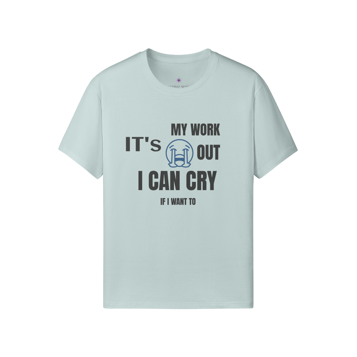 Premium Classic Fit Cotton Tee Cry - Weave West