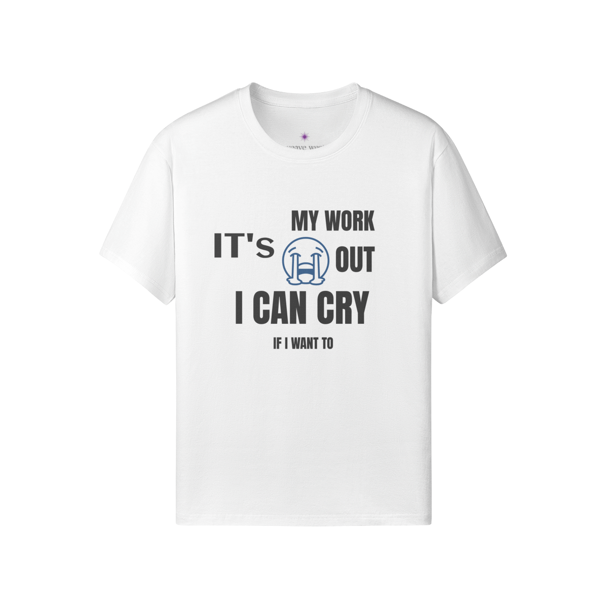 Premium Classic Fit Cotton Tee Cry - Weave West