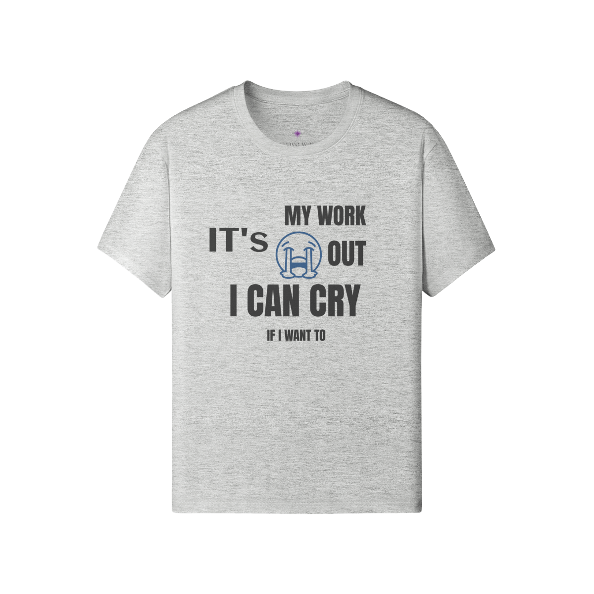 Premium Classic Fit Cotton Tee Cry - Weave West