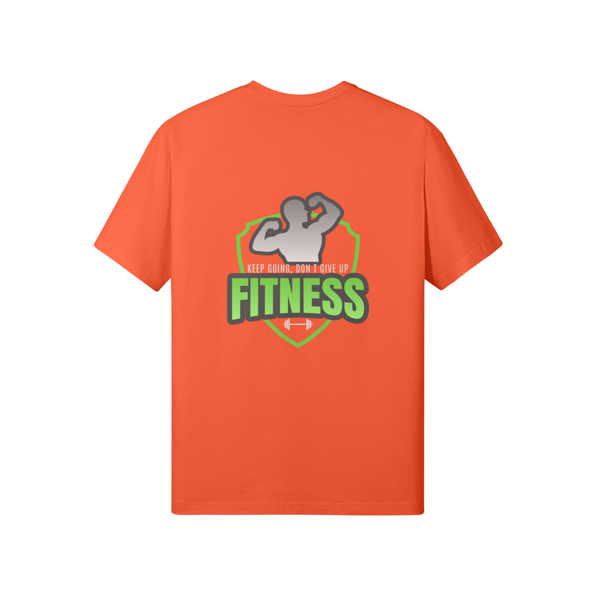 Premium Classic Fit Cotton Tee Keep Going Dont Give Up - Weave West