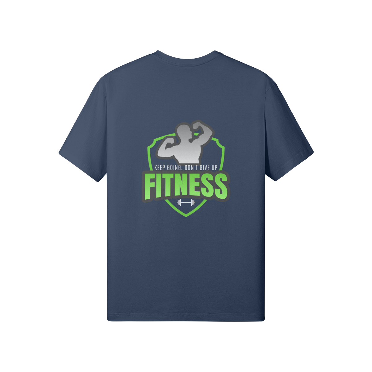 Premium Classic Fit Cotton Tee Keep Going Dont Give Up - Weave West