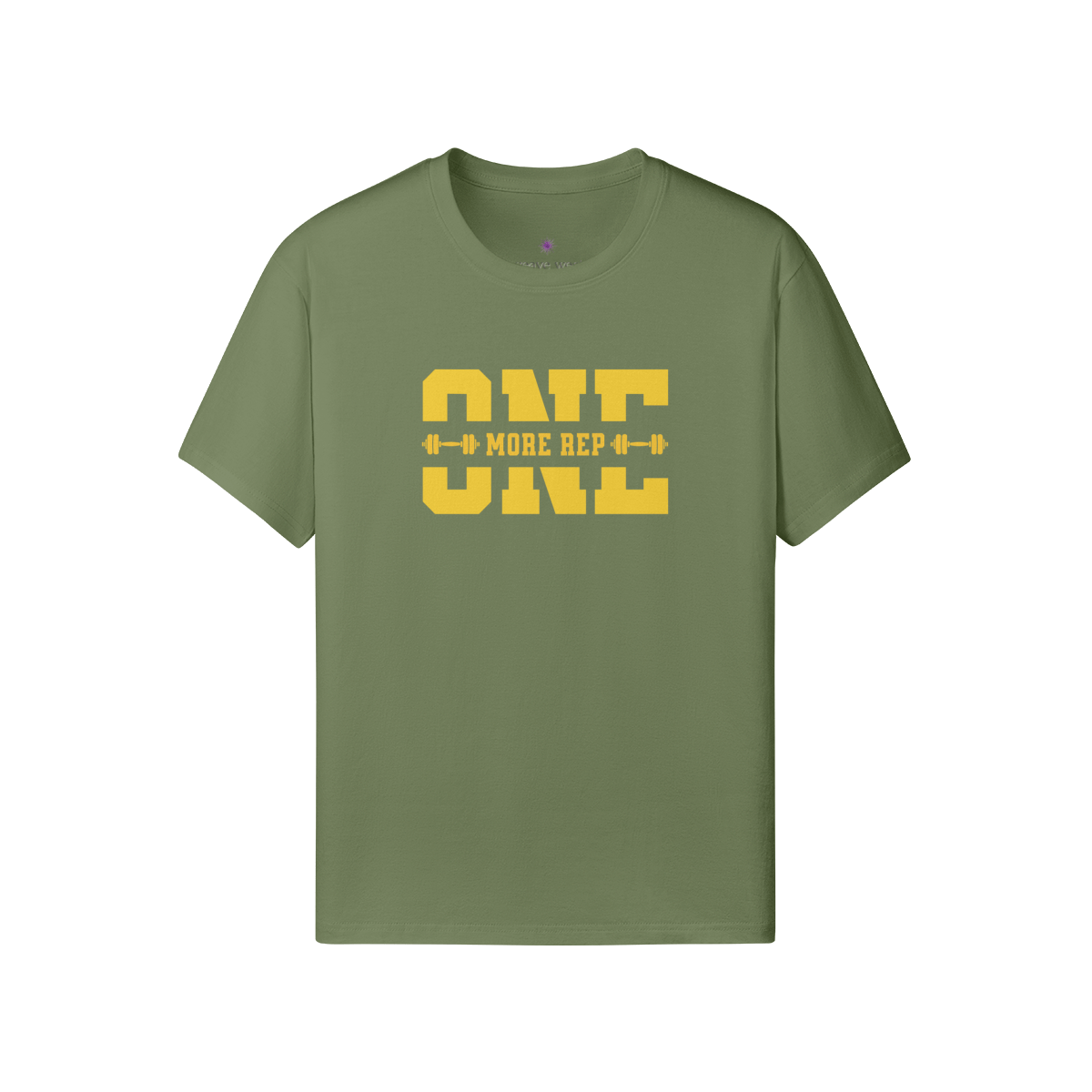 Premium Classic Fit Cotton Tee One More Rep - Weave West
