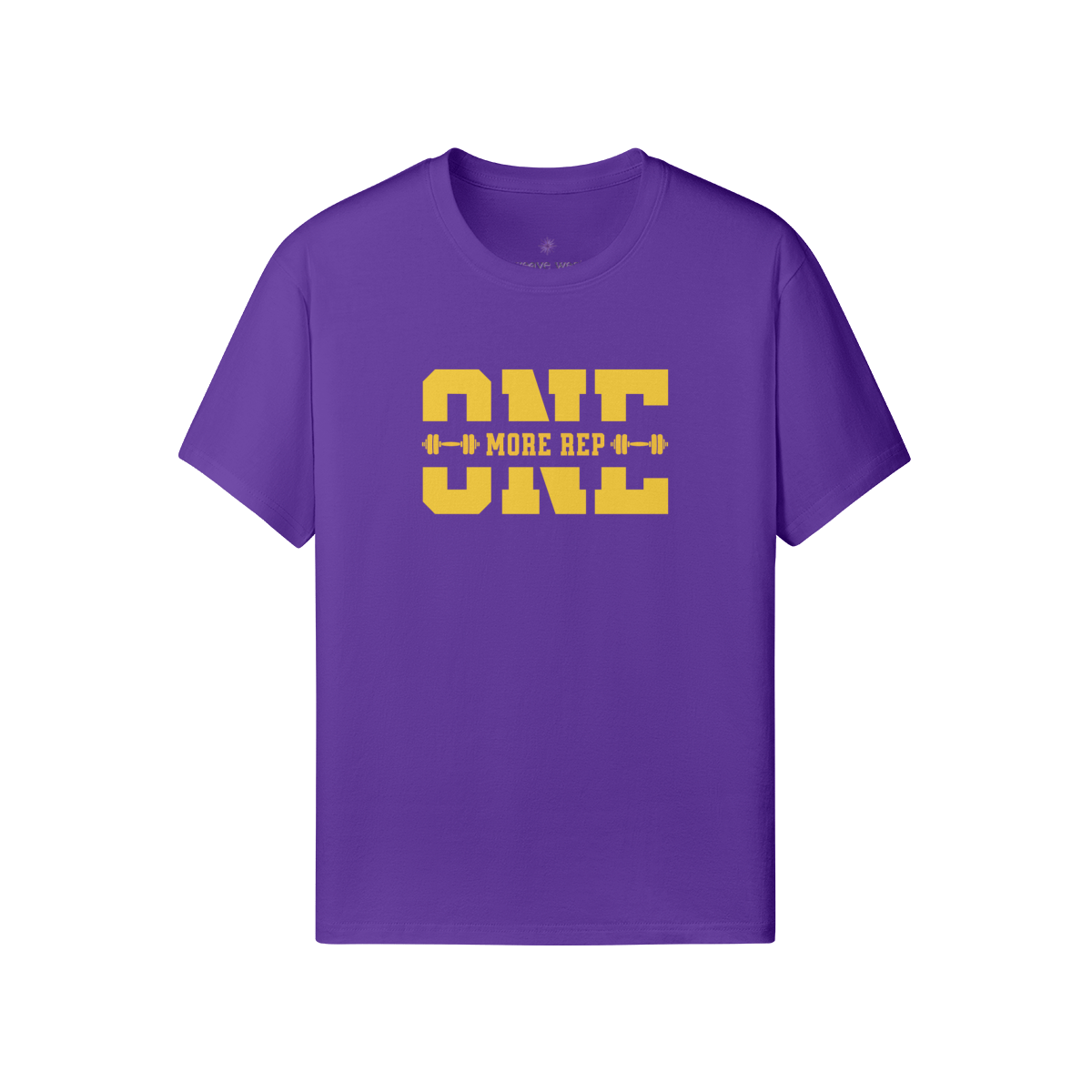 Premium Classic Fit Cotton Tee One More Rep - Weave West