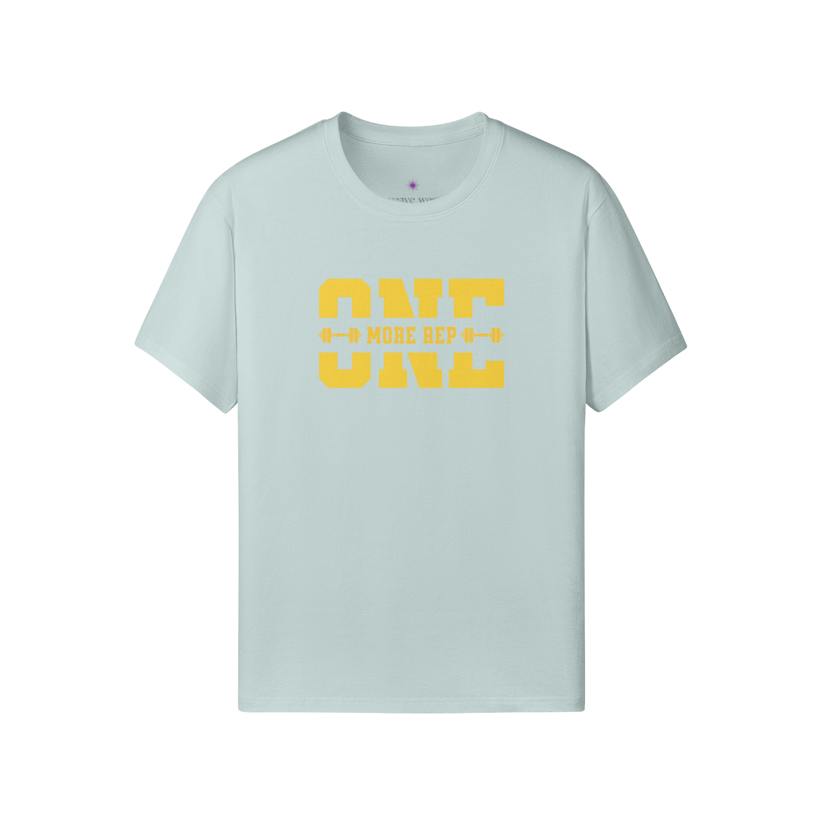 Premium Classic Fit Cotton Tee One More Rep - Weave West