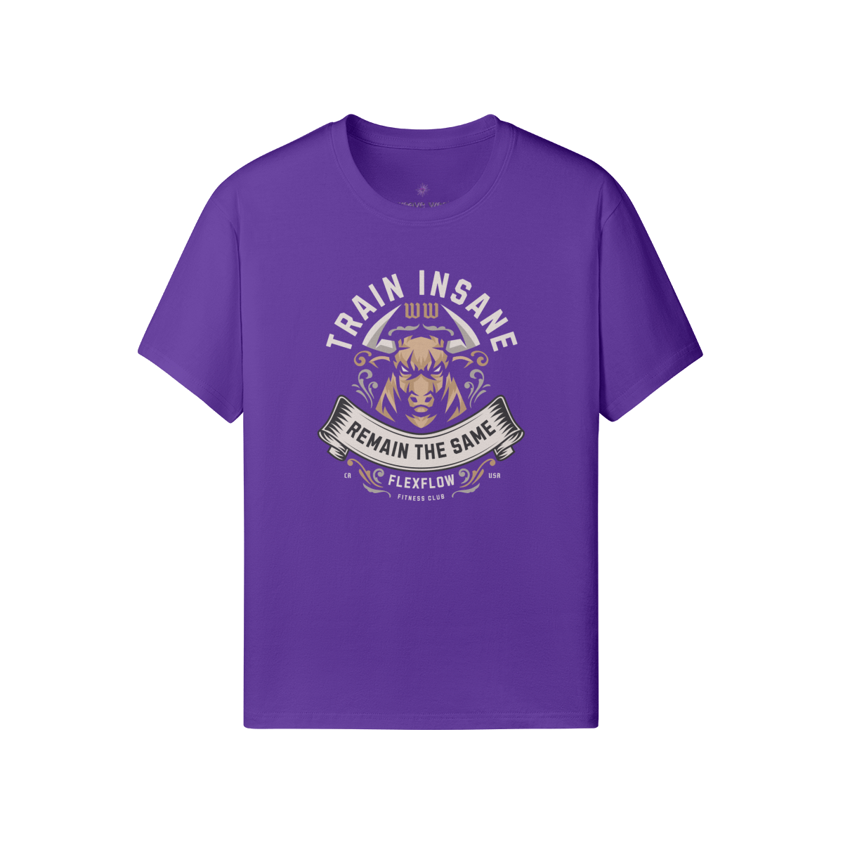 Premium Classic Fit Cotton Tee Train Insane - Weave West