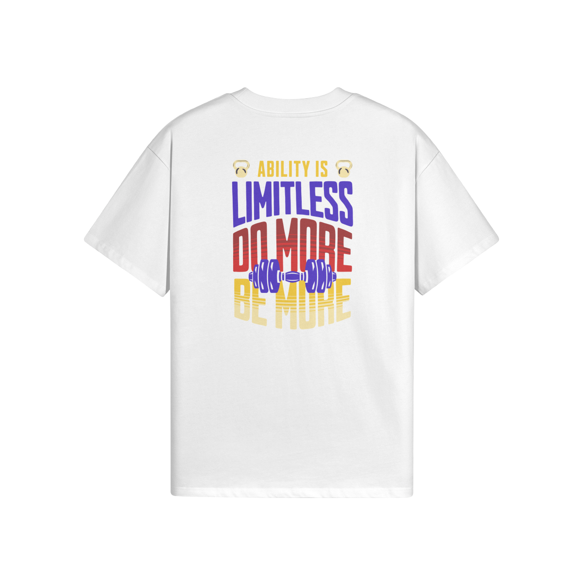 High Quality Cotton Oversized Loose-Fit Tee Be More - Weave West