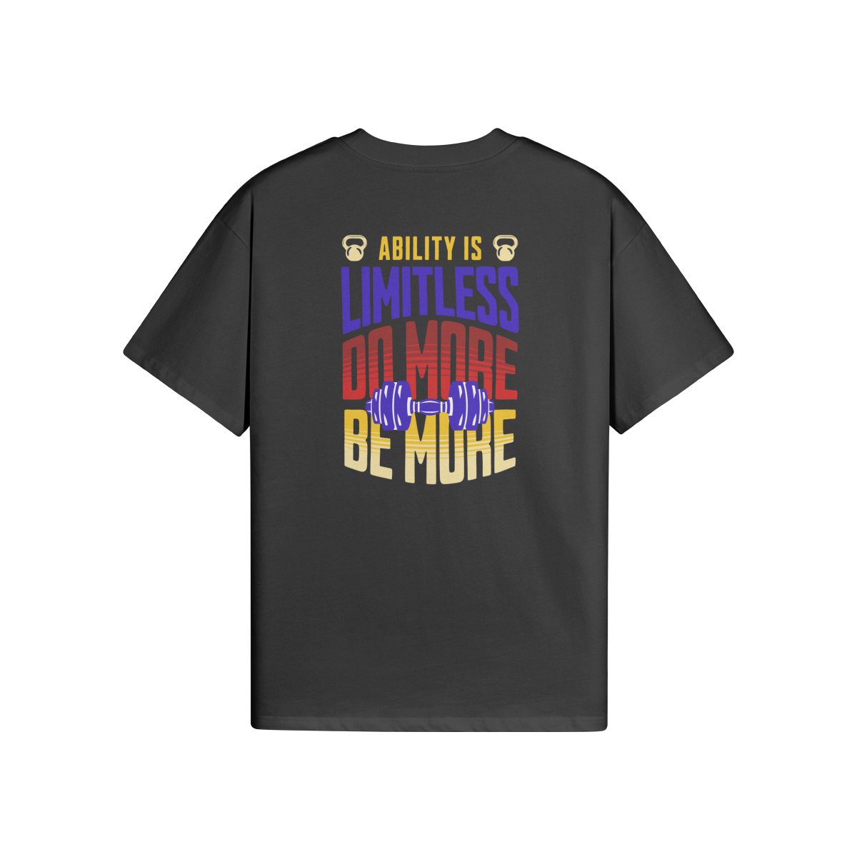 High Quality Cotton Oversized Loose-Fit Tee Be More - Weave West