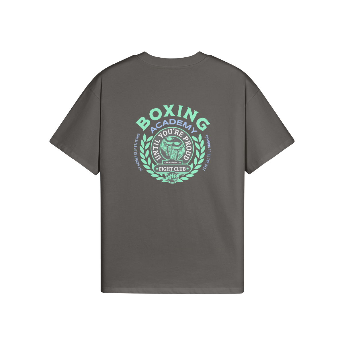 High Quality Cotton Oversized Loose-Fit Tee Boxing Academy - Weave West