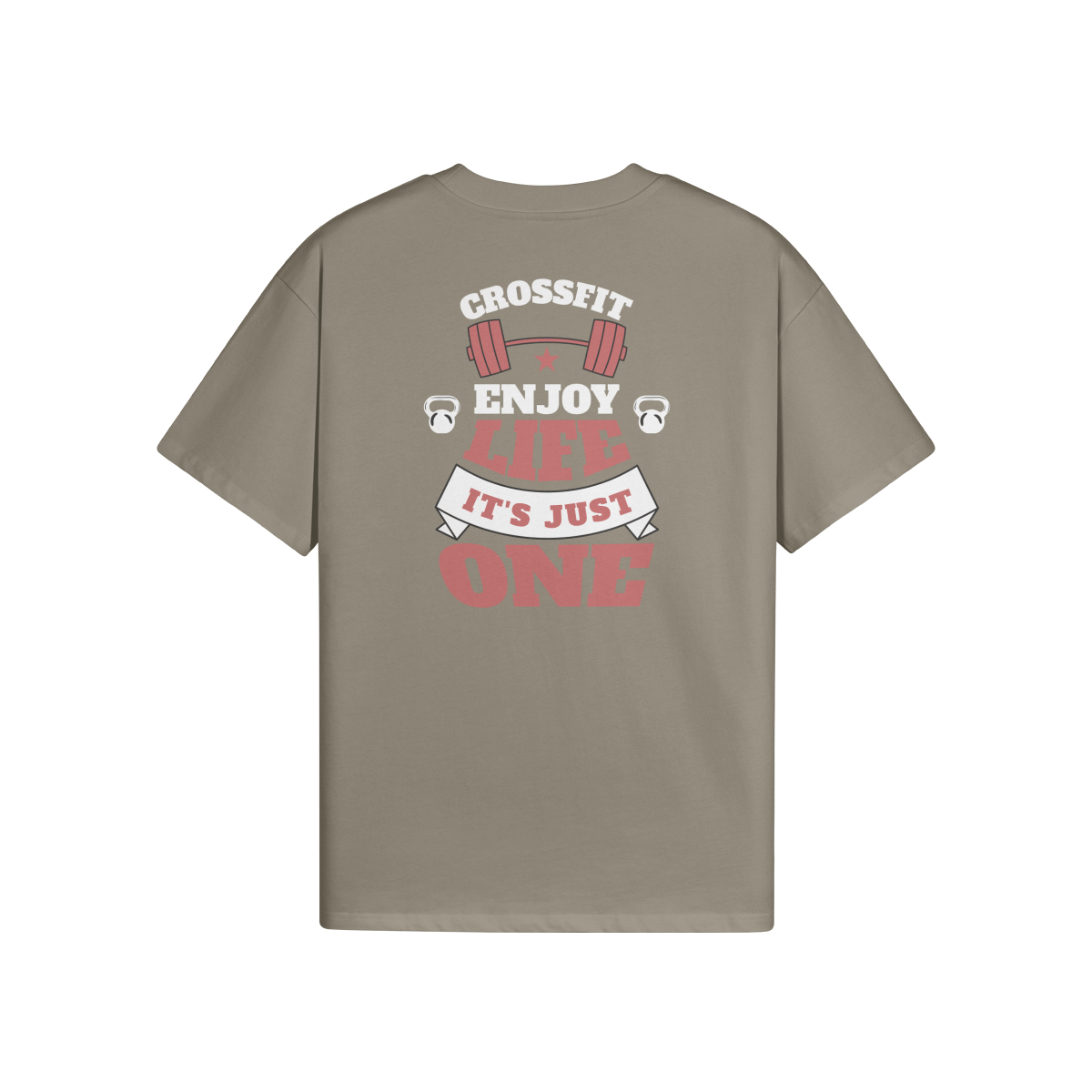 High Quality Cotton Oversized Loose-Fit Tee Cross Fit - Weave West