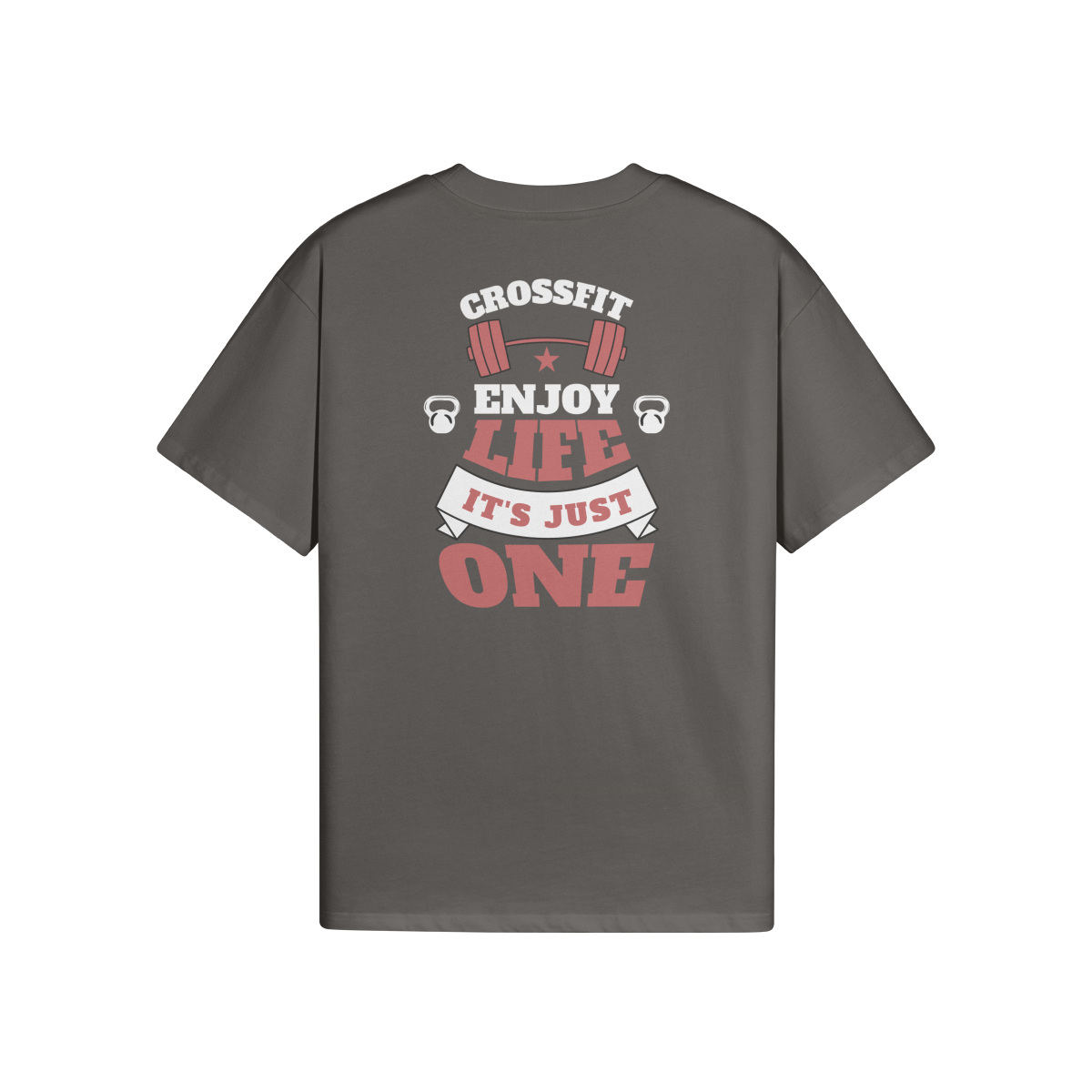High Quality Cotton Oversized Loose-Fit Tee Cross Fit - Weave West