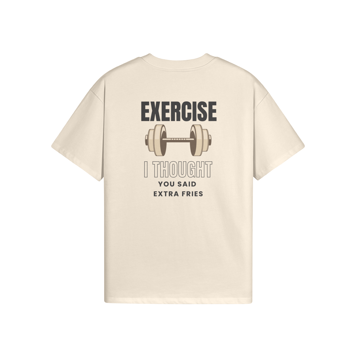 High Quality Cotton Oversized Loose-Fit Tee Extra Fries - Weave West