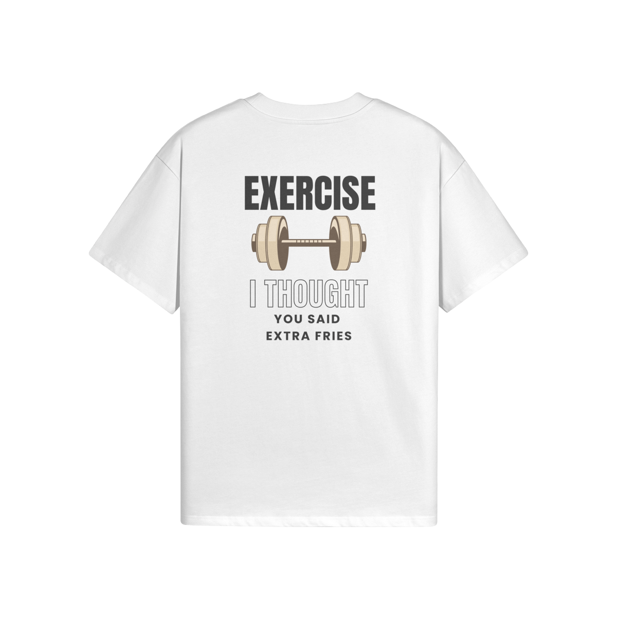High Quality Cotton Oversized Loose-Fit Tee Extra Fries - Weave West