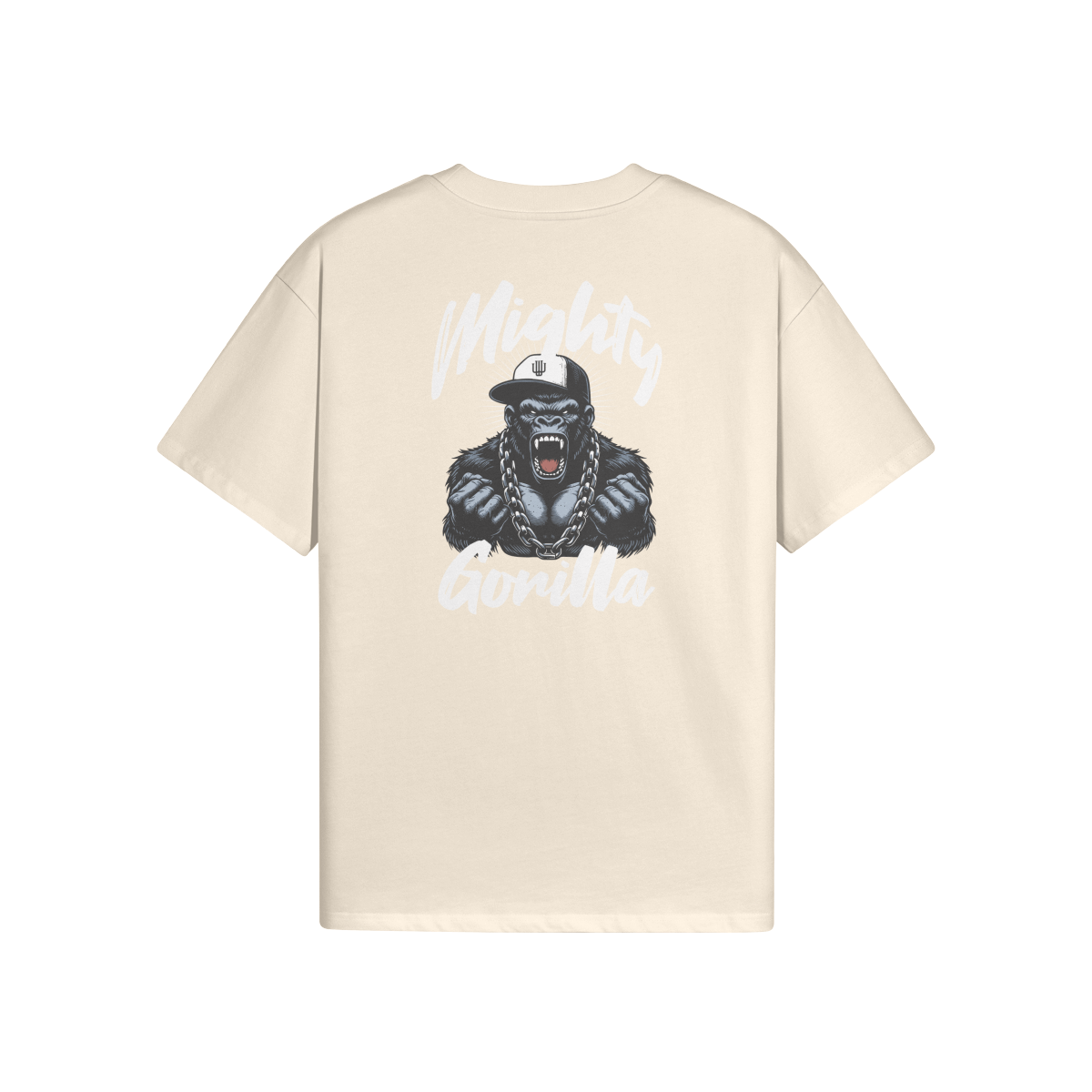 High Quality Cotton Oversized Loose-Fit Tee Mighty Gorilla - Weave West