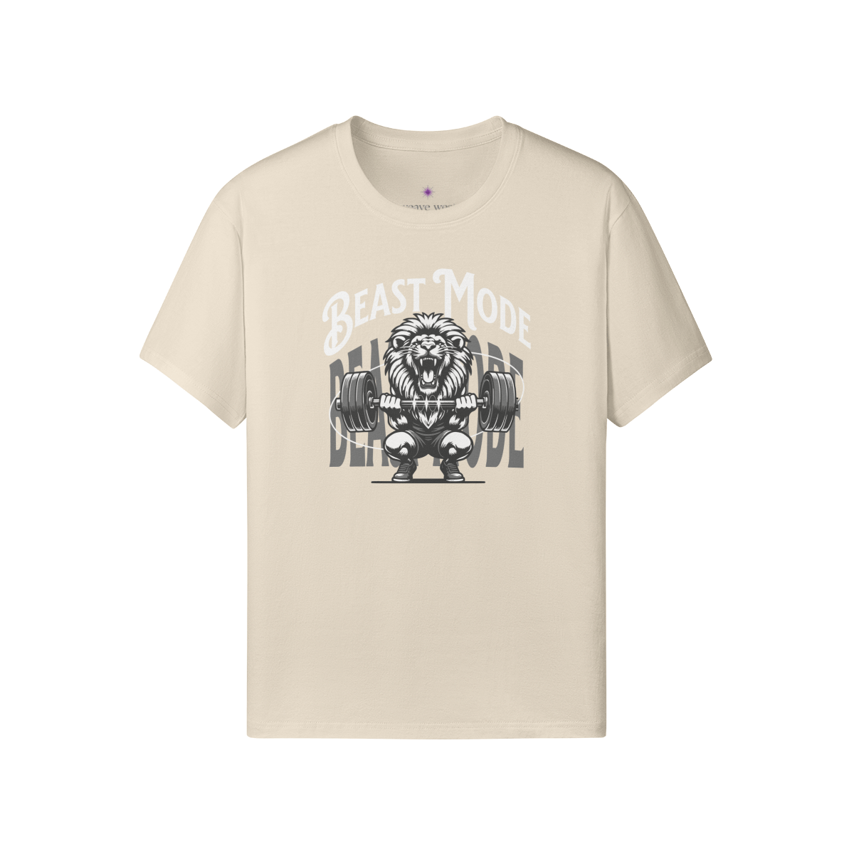 Premium Classic Fit Cotton Tee Beast Mode - Weave West