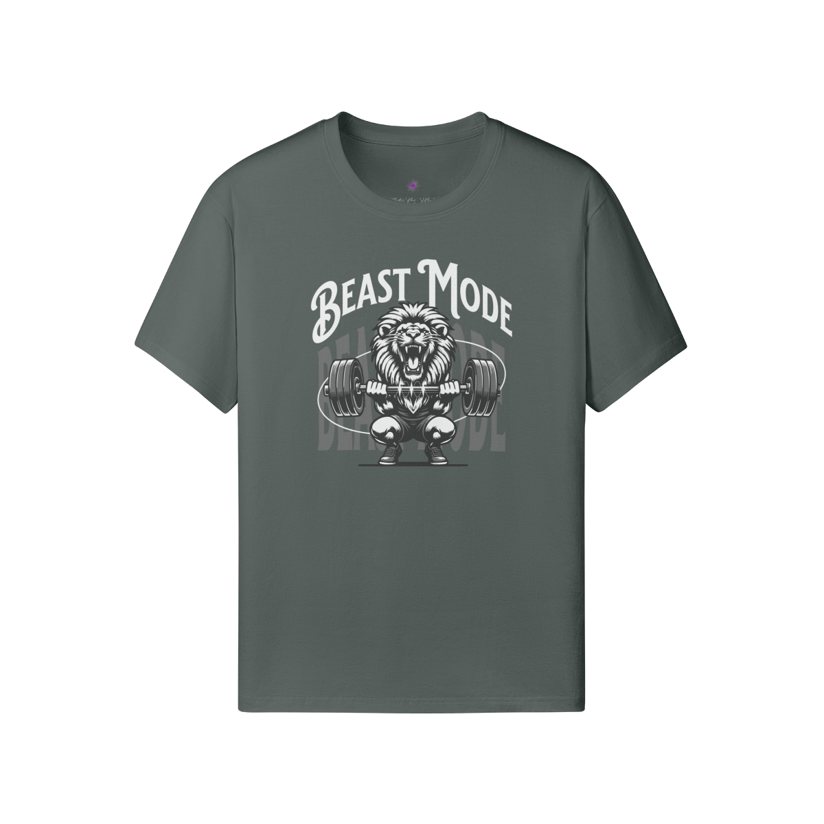 Premium Classic Fit Cotton Tee Beast Mode - Weave West