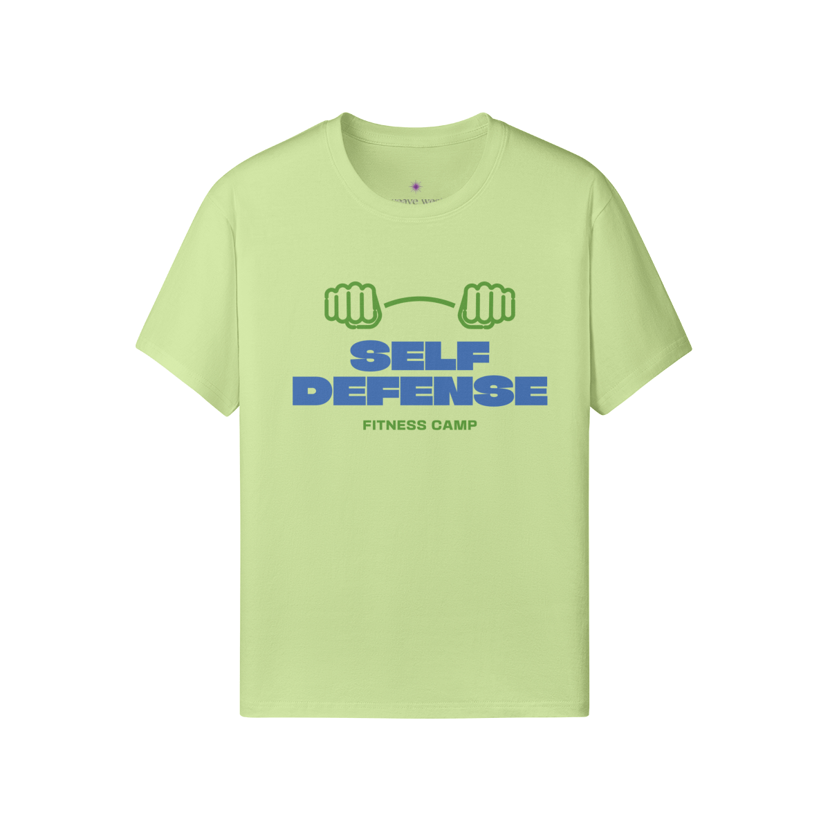 Premium Classic Fit Cotton Tee Self Defense - Weave West