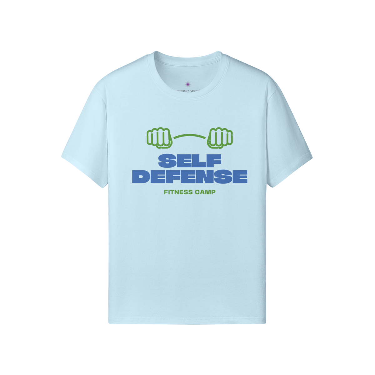 Premium Classic Fit Cotton Tee Self Defense - Weave West