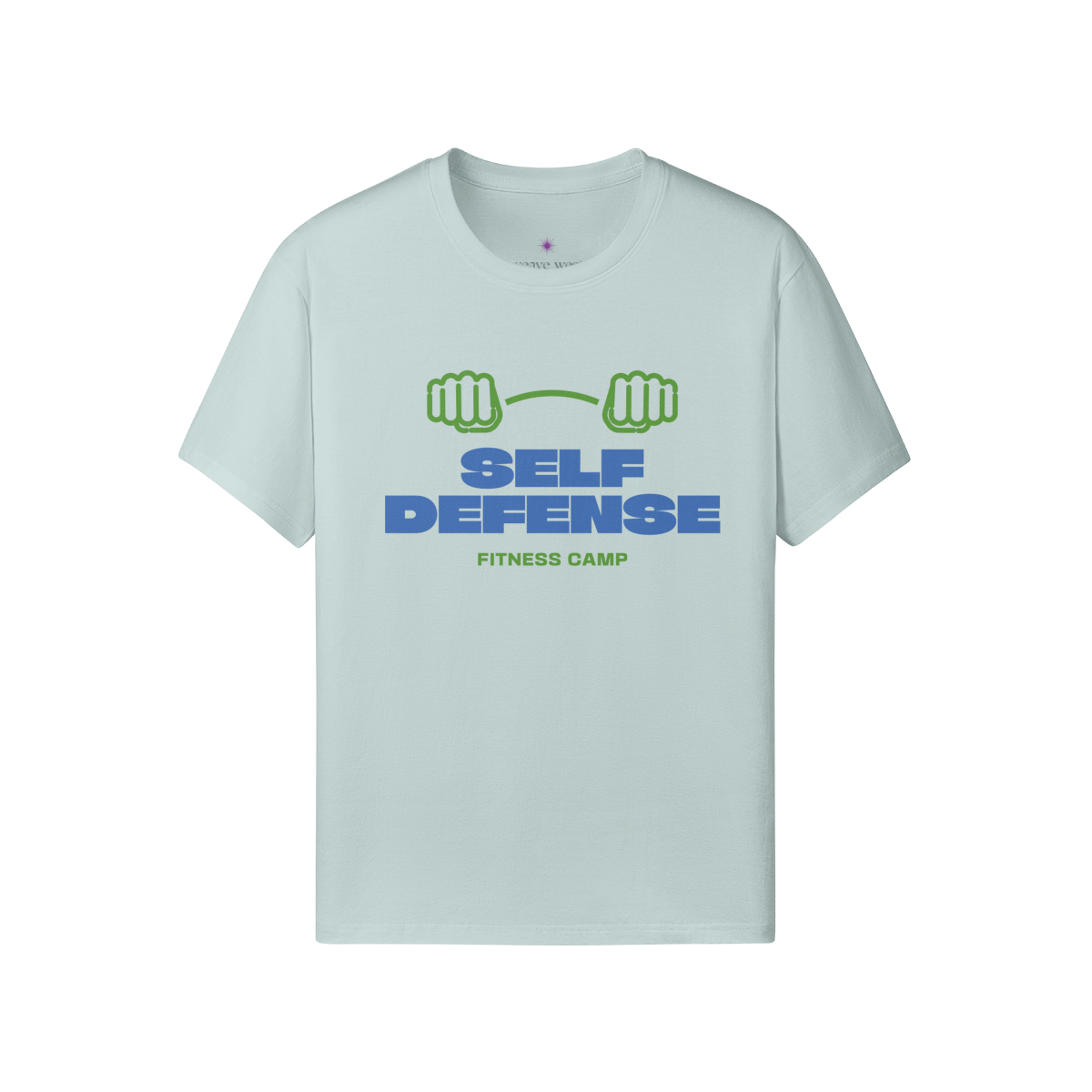 Premium Classic Fit Cotton Tee Self Defense - Weave West