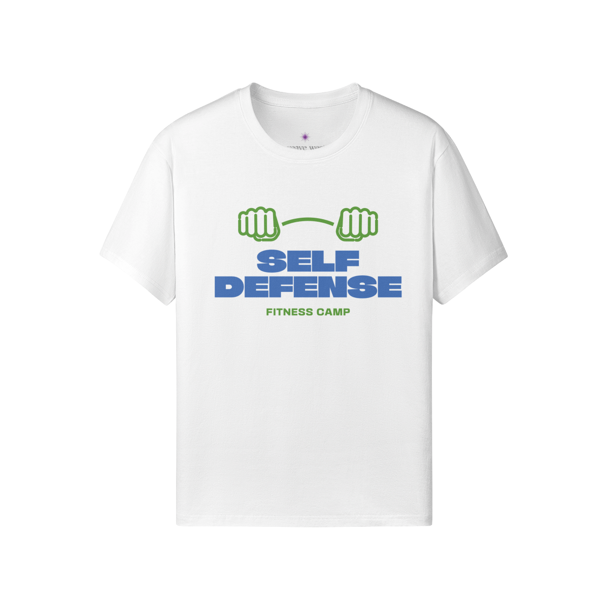 Premium Classic Fit Cotton Tee Self Defense - Weave West
