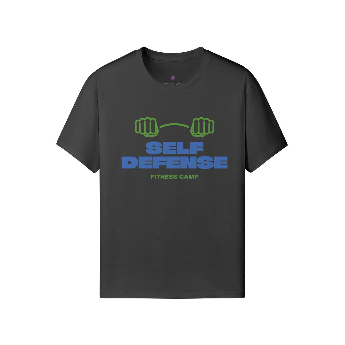 Premium Classic Fit Cotton Tee Self Defense - Weave West