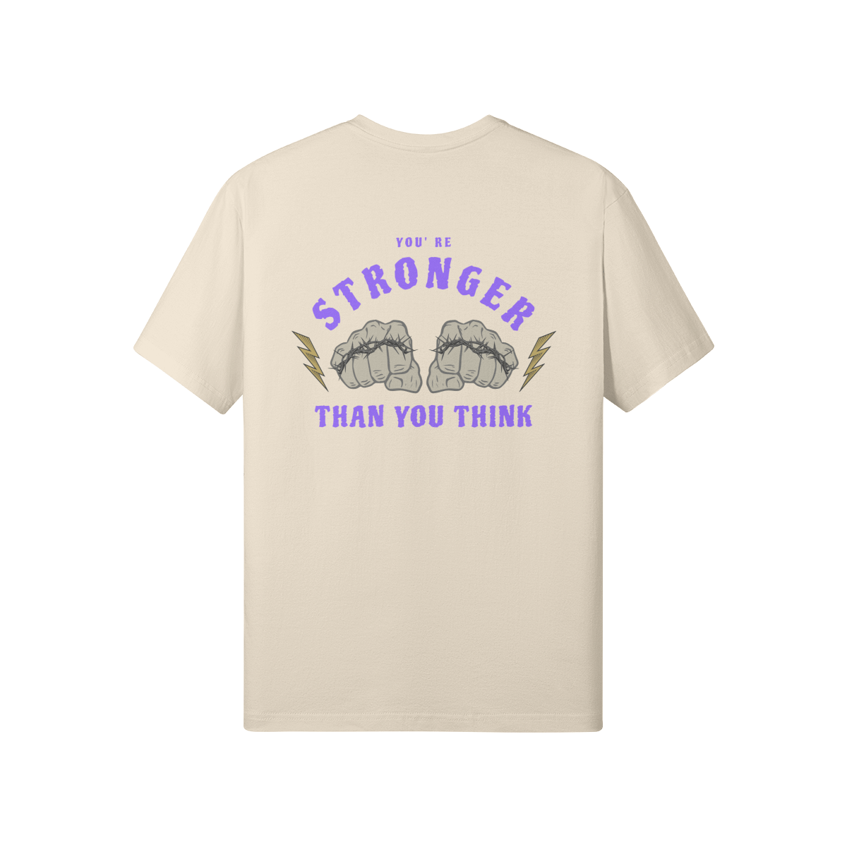 Premium Classic Fit Cotton Tee You Are Strong - Weave West