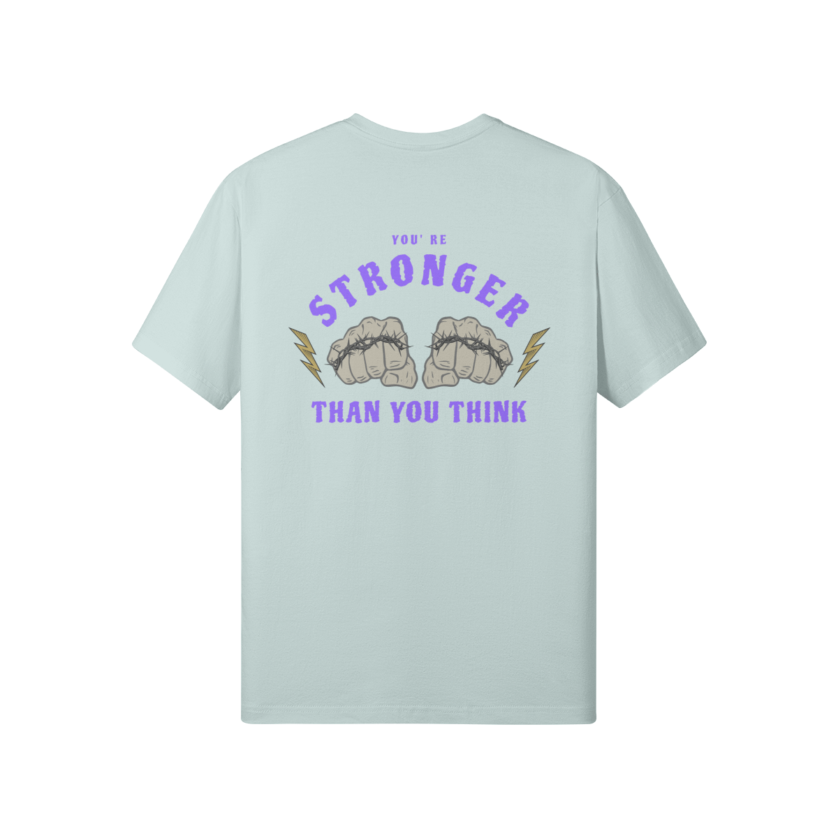 Premium Classic Fit Cotton Tee You Are Strong - Weave West