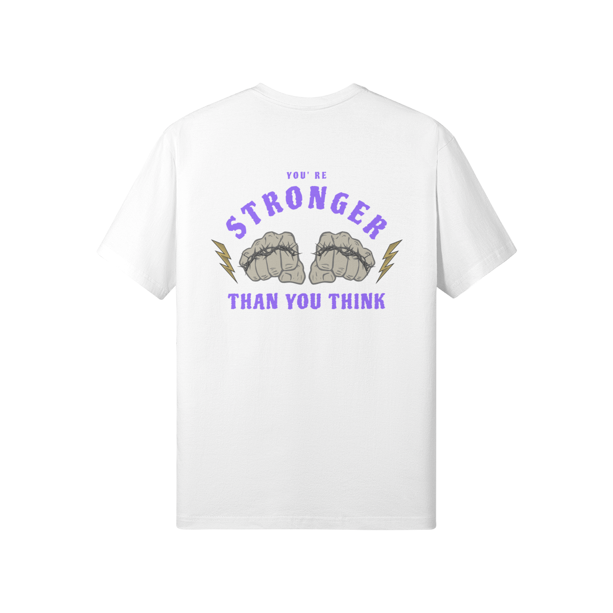 Premium Classic Fit Cotton Tee You Are Strong - Weave West