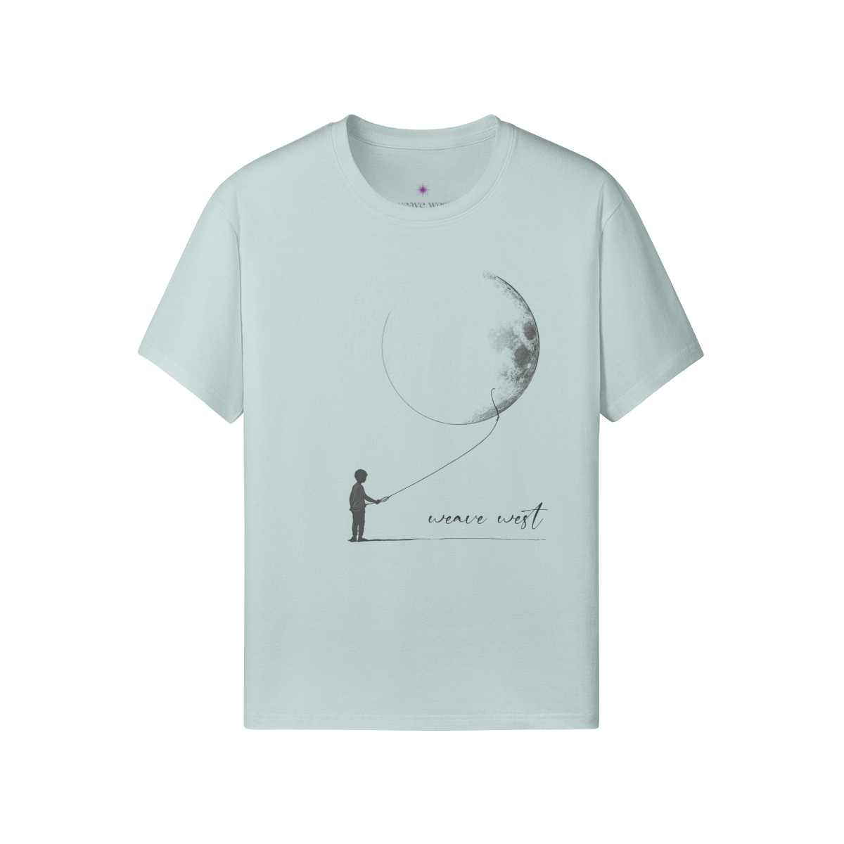 Women High Quality Soft Cotton Tee Me & Moon - Weave West