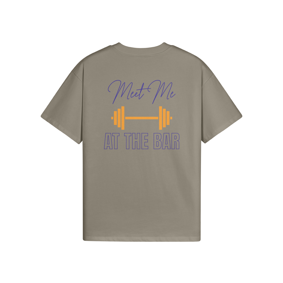 High Quality Cotton Oversized Loose-Fit Tee Meet Me - Weave West