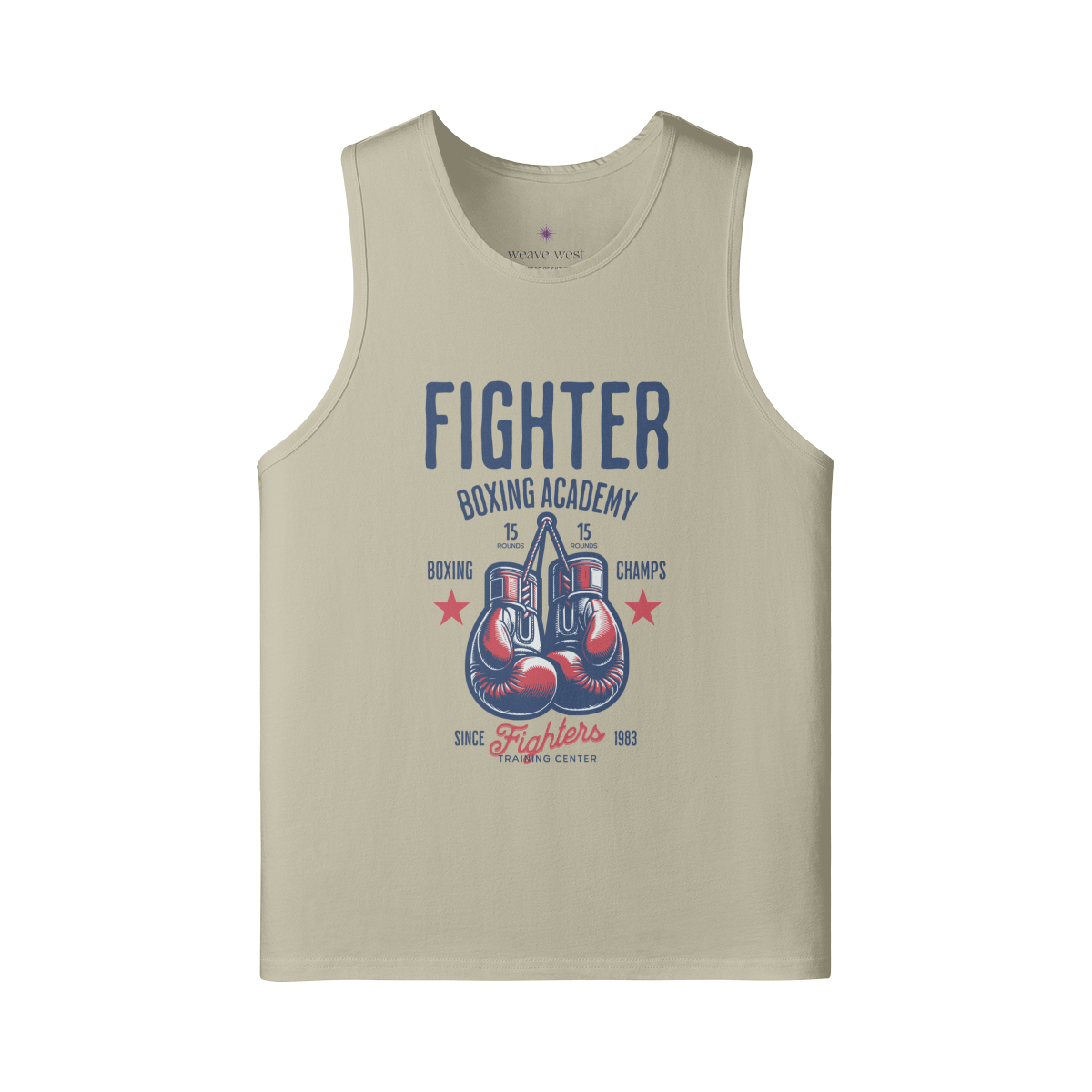High Quality Oversized Cotton Tank Fighter - Weave West