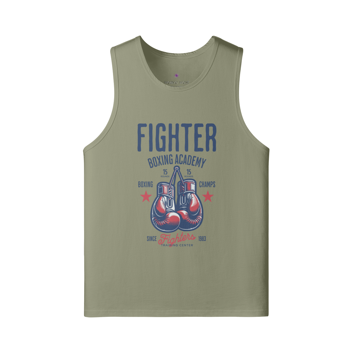 High Quality Oversized Cotton Tank Fighter - Weave West