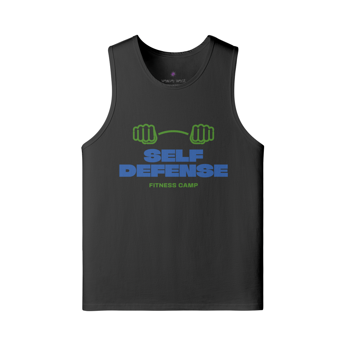 High Quality Oversized Cotton Tank Self Defense - Weave West