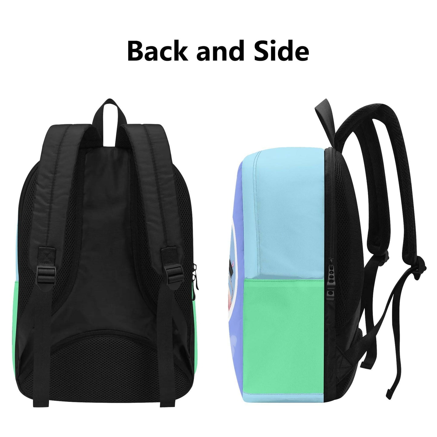 Everyday Backpack Butterfly Girl | Girl Diagonal Zipper School Backpack - Weave West